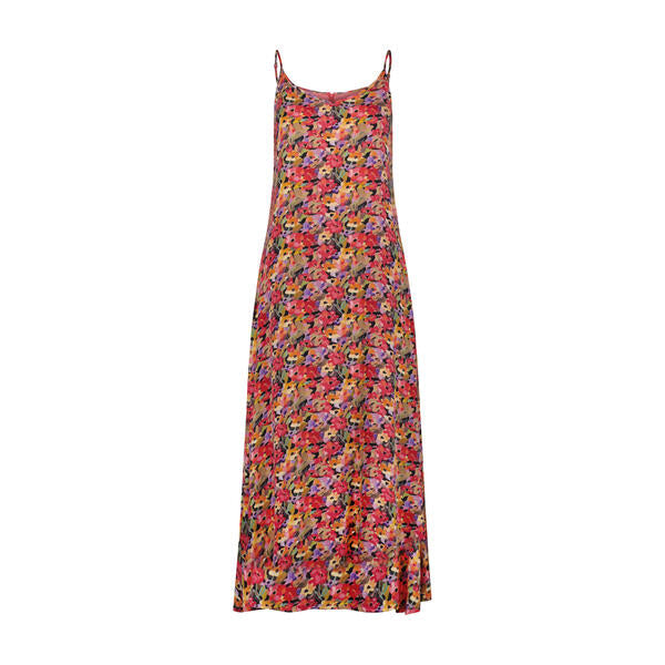 Printed Slip Dress- Oil Painted Florals- FINAL SALE