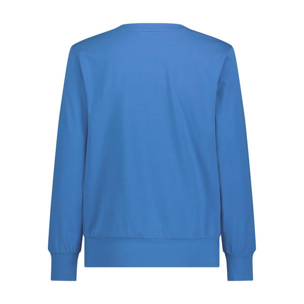 Sweatshirt Tee- Cobalt- FINAL SALE
