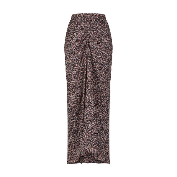 Ruched Front Skirt- Ditsy Floral- FINAL SALE