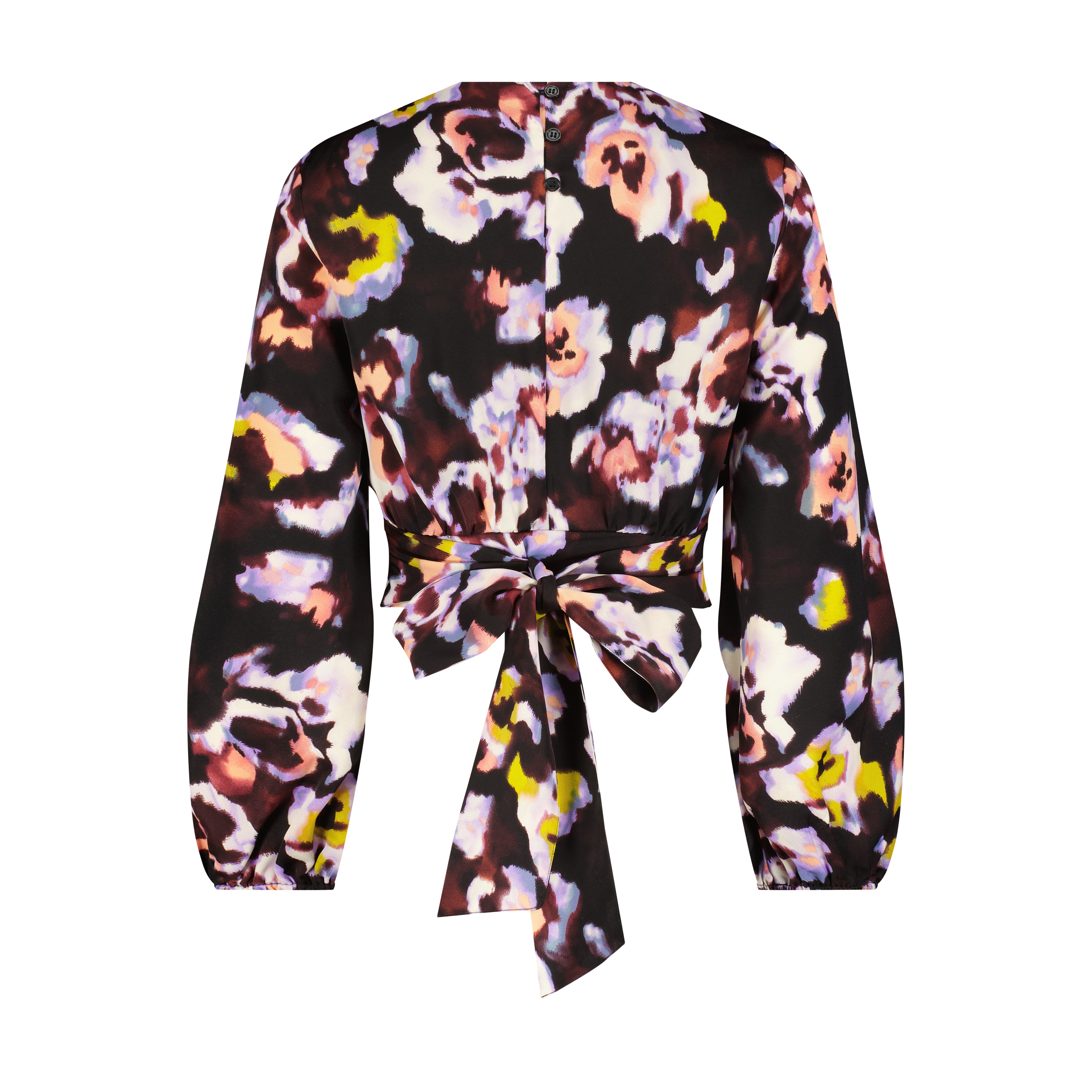 Debbie Top- Abstract Floral- FINAL SALE
