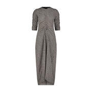 Flora Midi- Black And White Ditsy Floral- FINAL SALE
