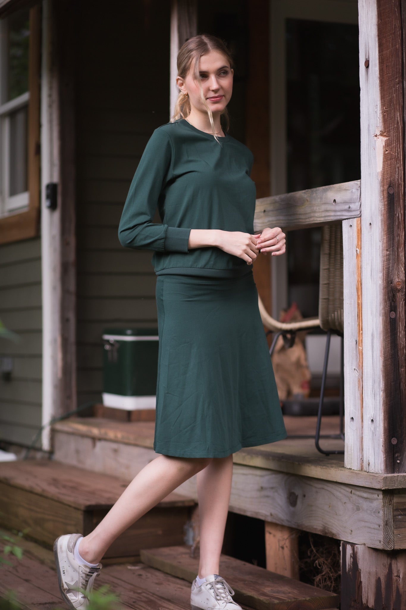 O Skirt- Forest- FINAL SALE