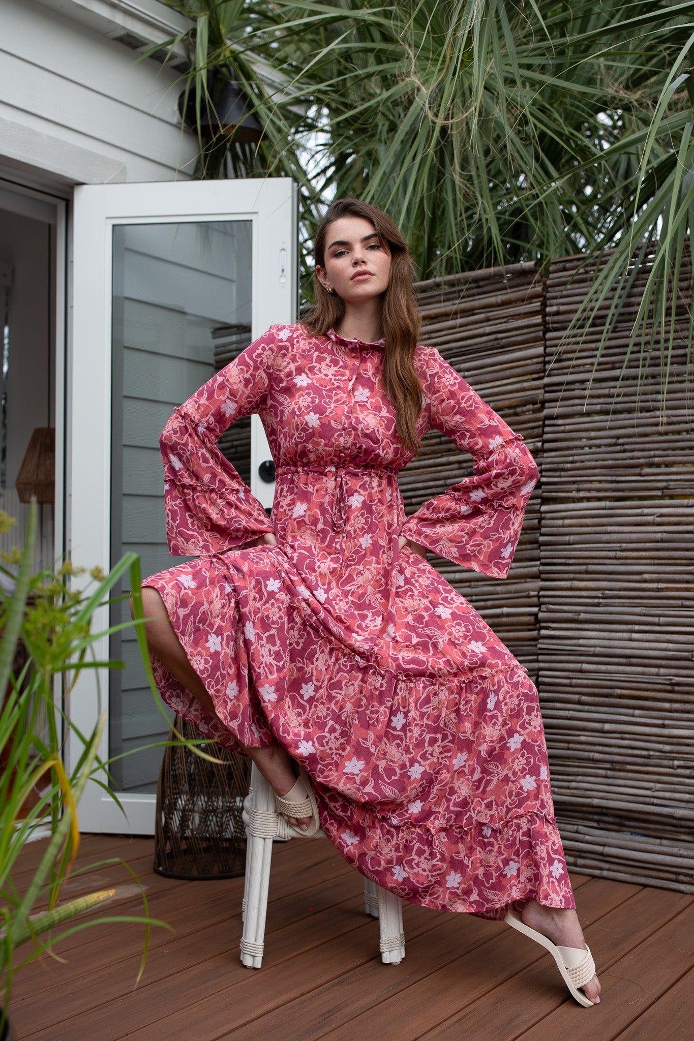 Bella Maxi- Malibu Florals- FINAL SALE