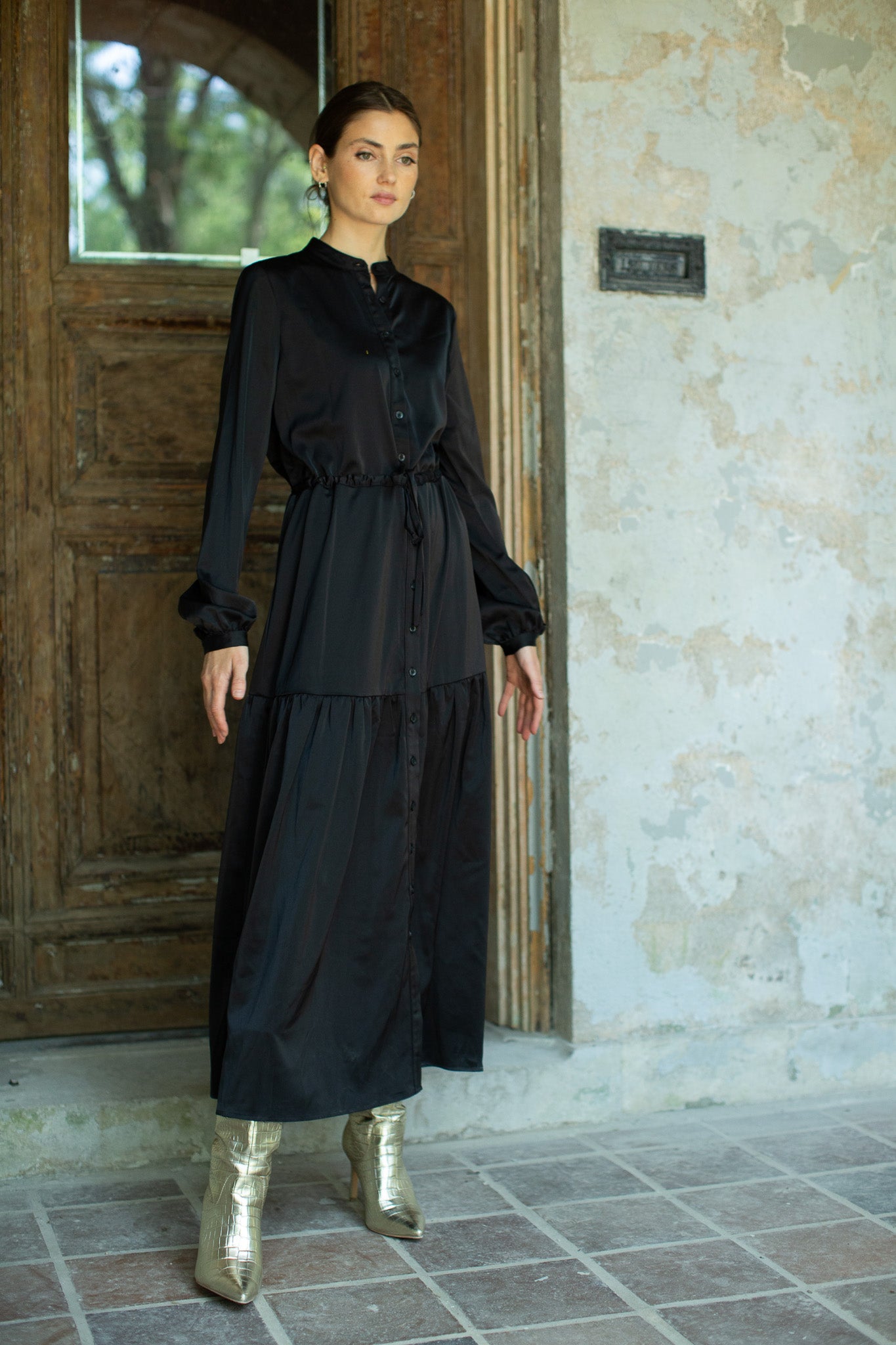Emma Maxi- Black- FINAL SALE