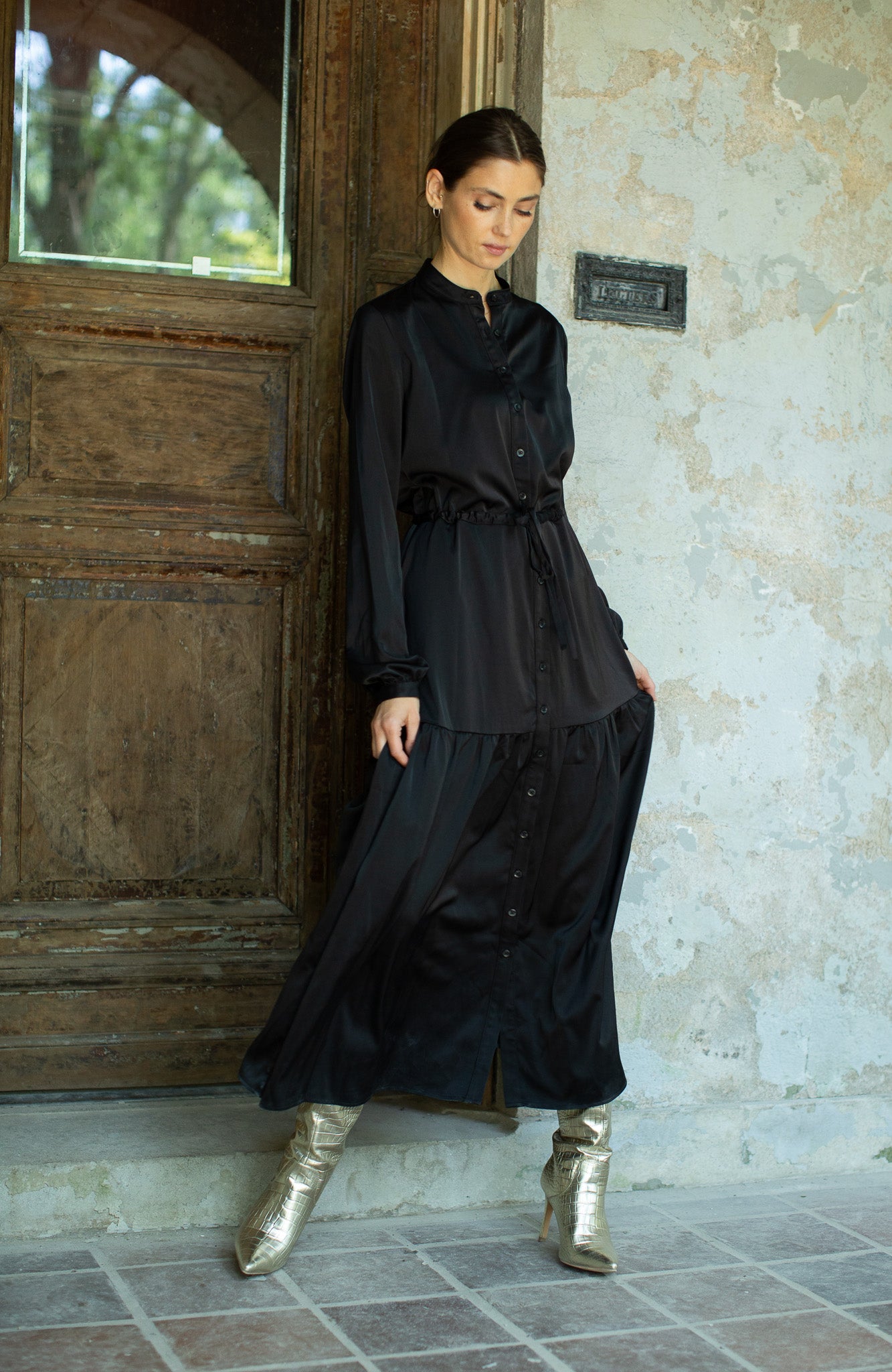 Emma Maxi- Black- FINAL SALE