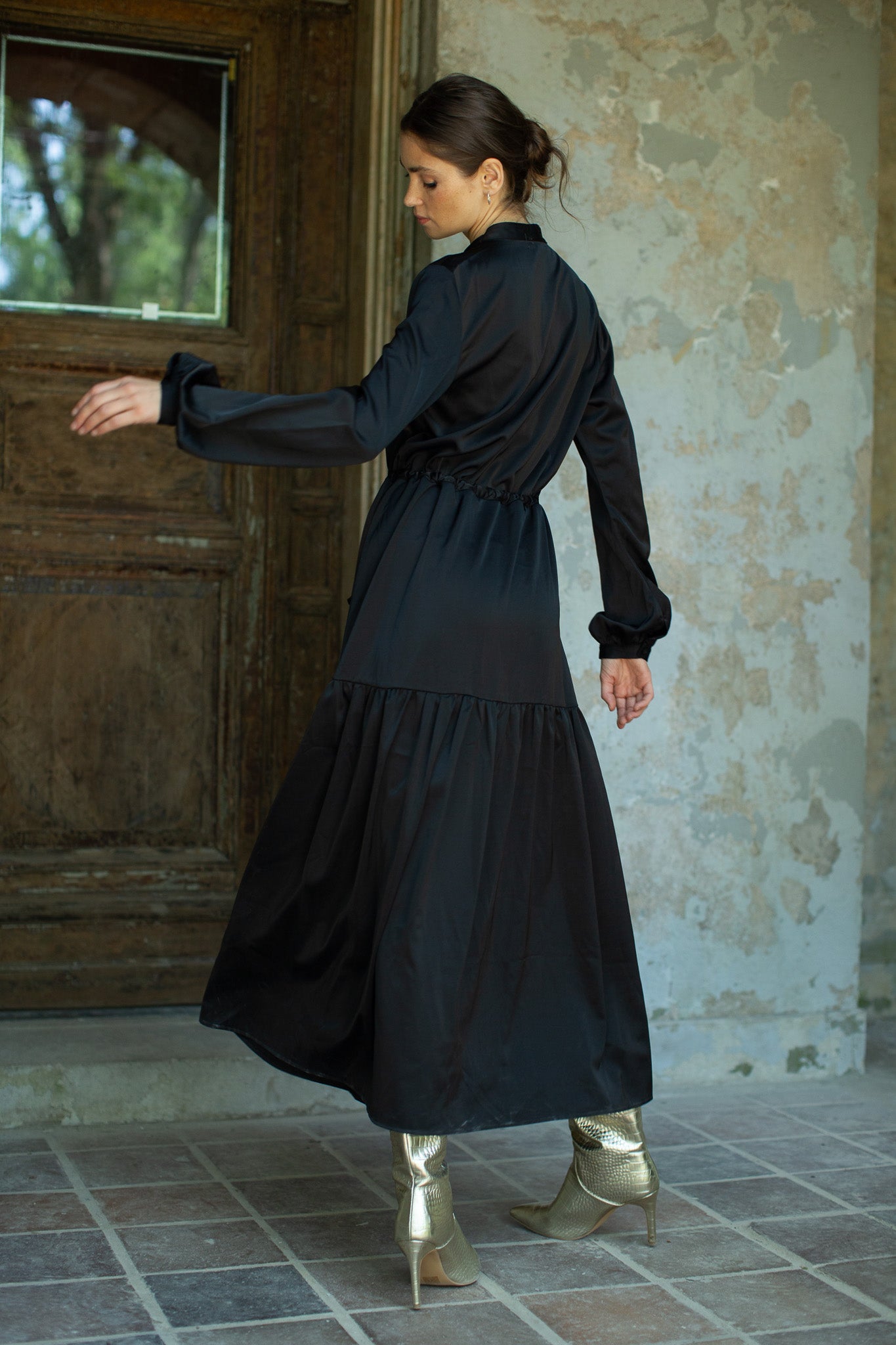 Emma Maxi- Black- FINAL SALE