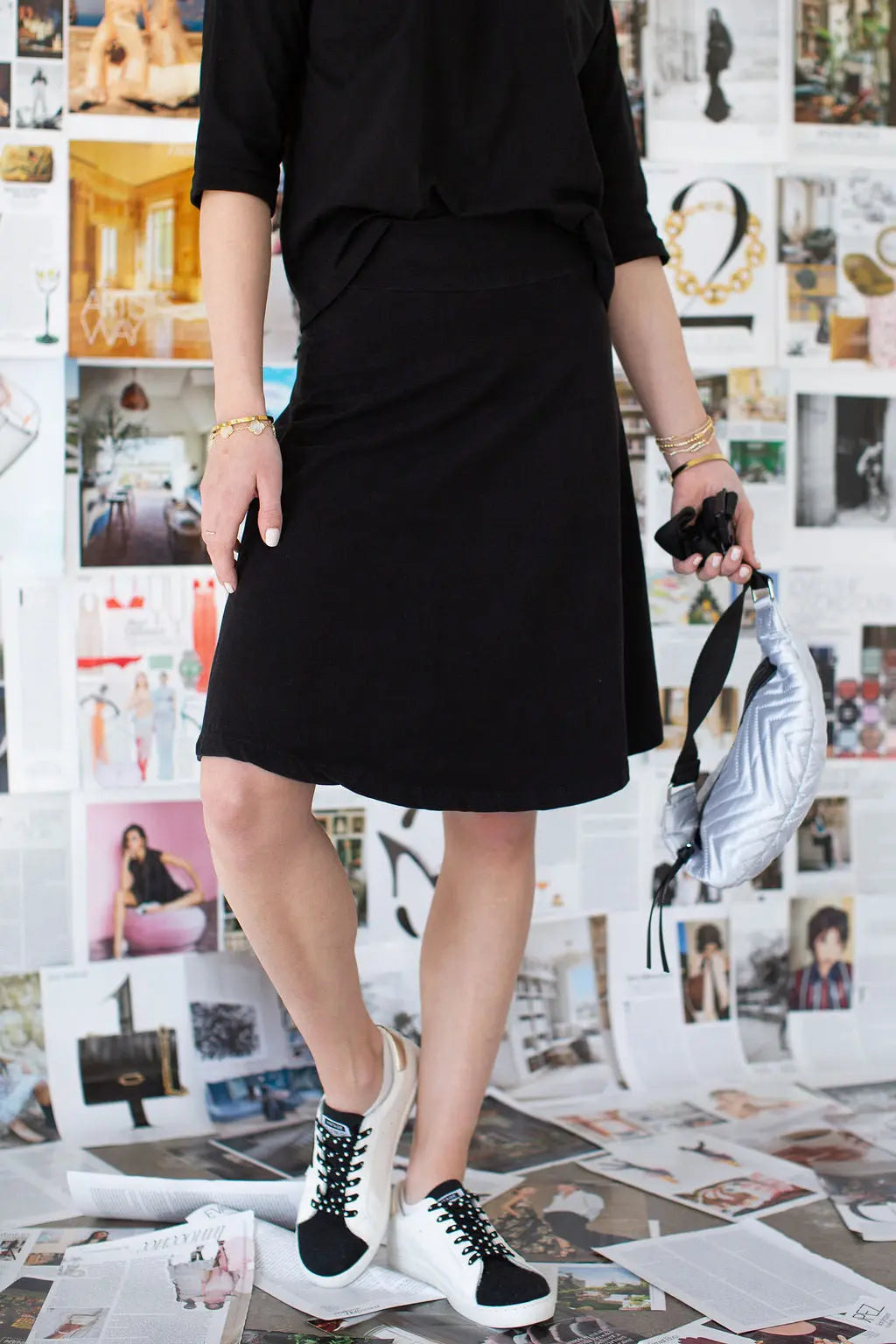 O Skirt- Black