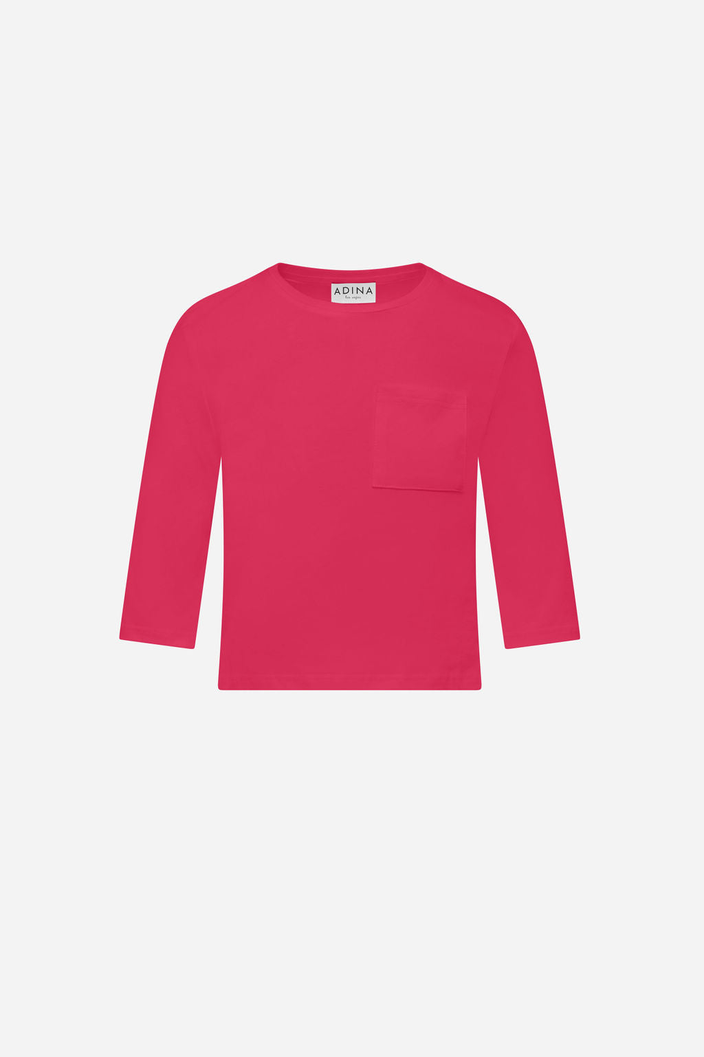 Pocket Tee- Hot Pink- FINAL SALE