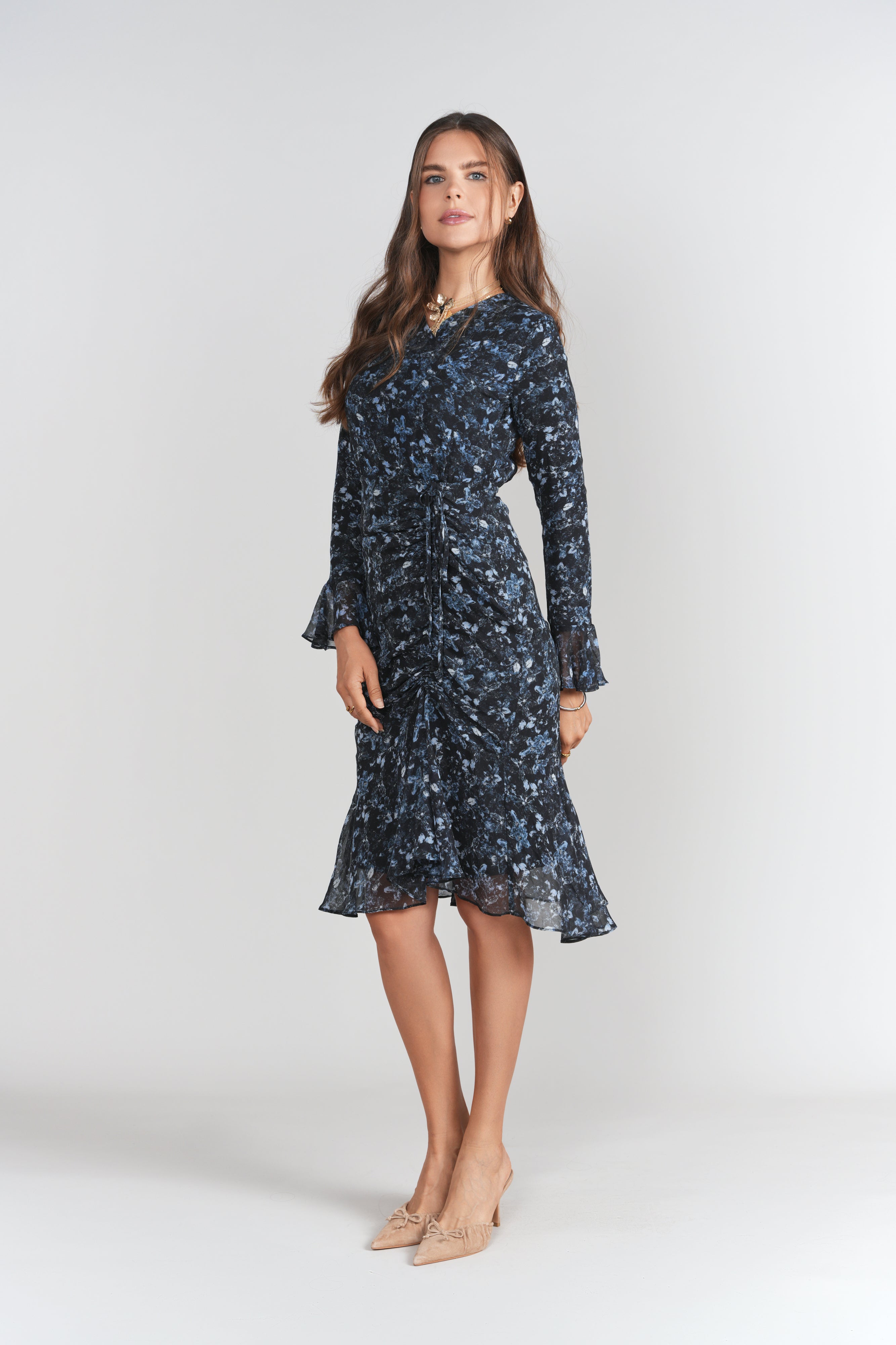 Valerie Dress- Winter Garden