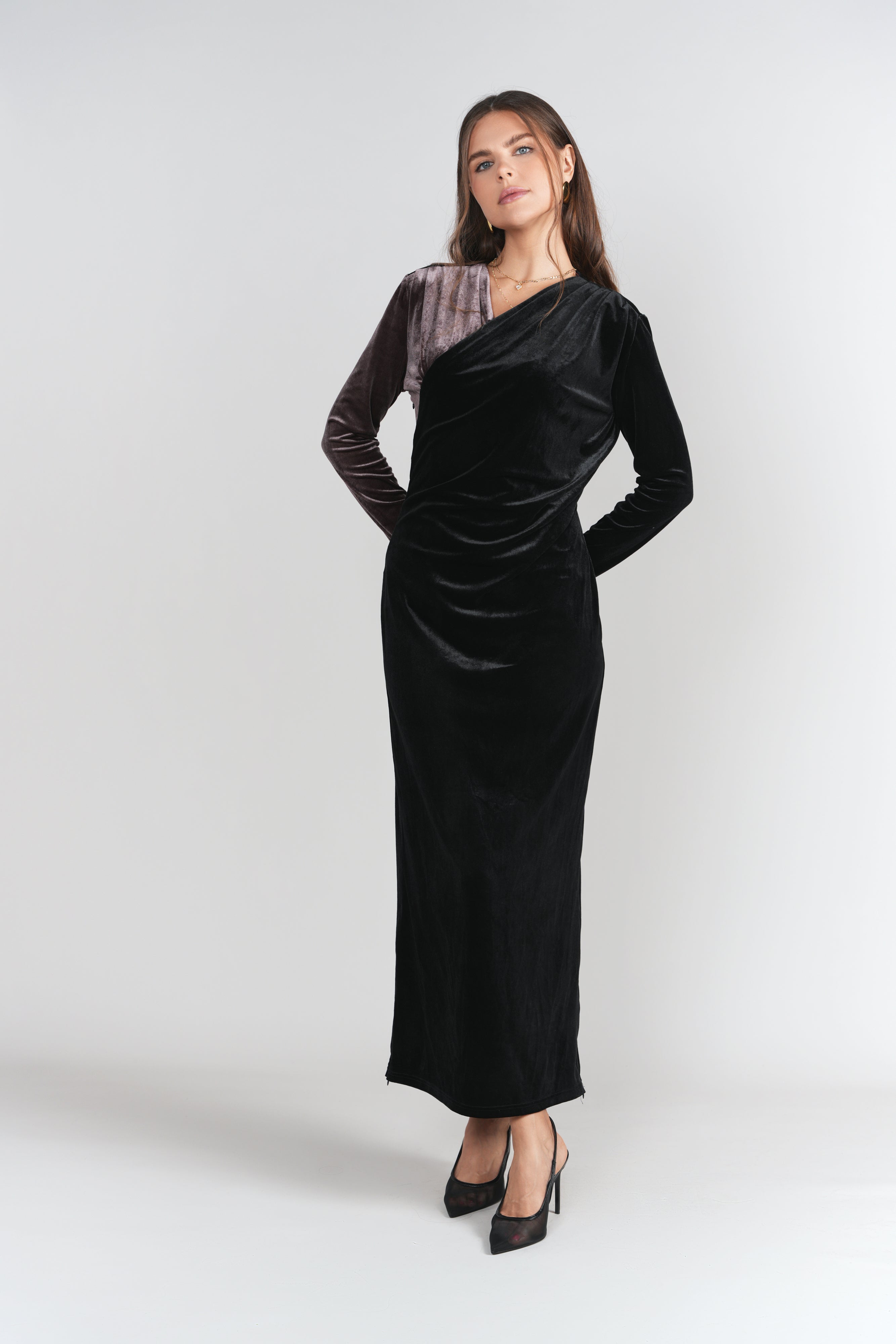 Amelia Midi- Velvet