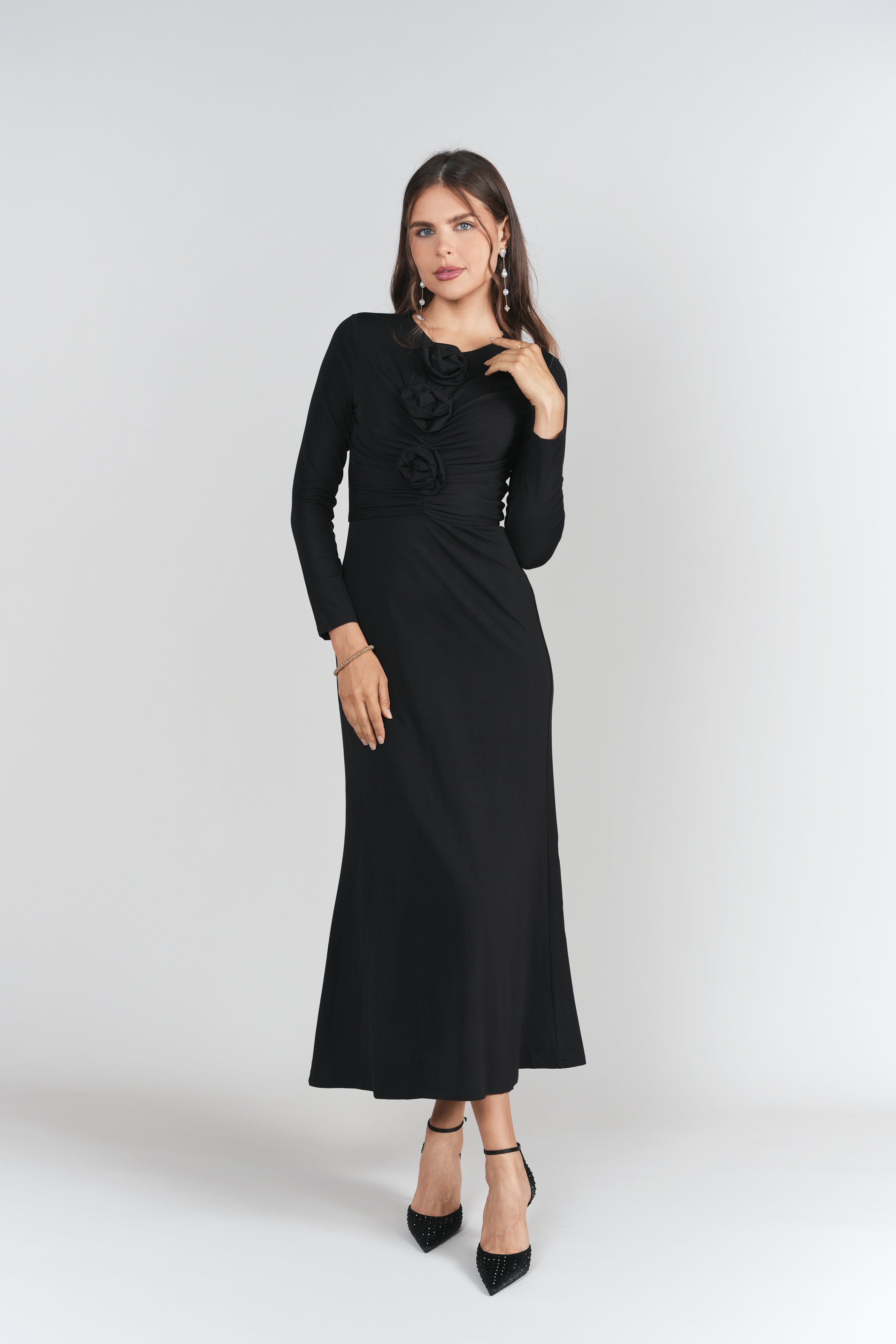 Shanna Dress- Black Jersey