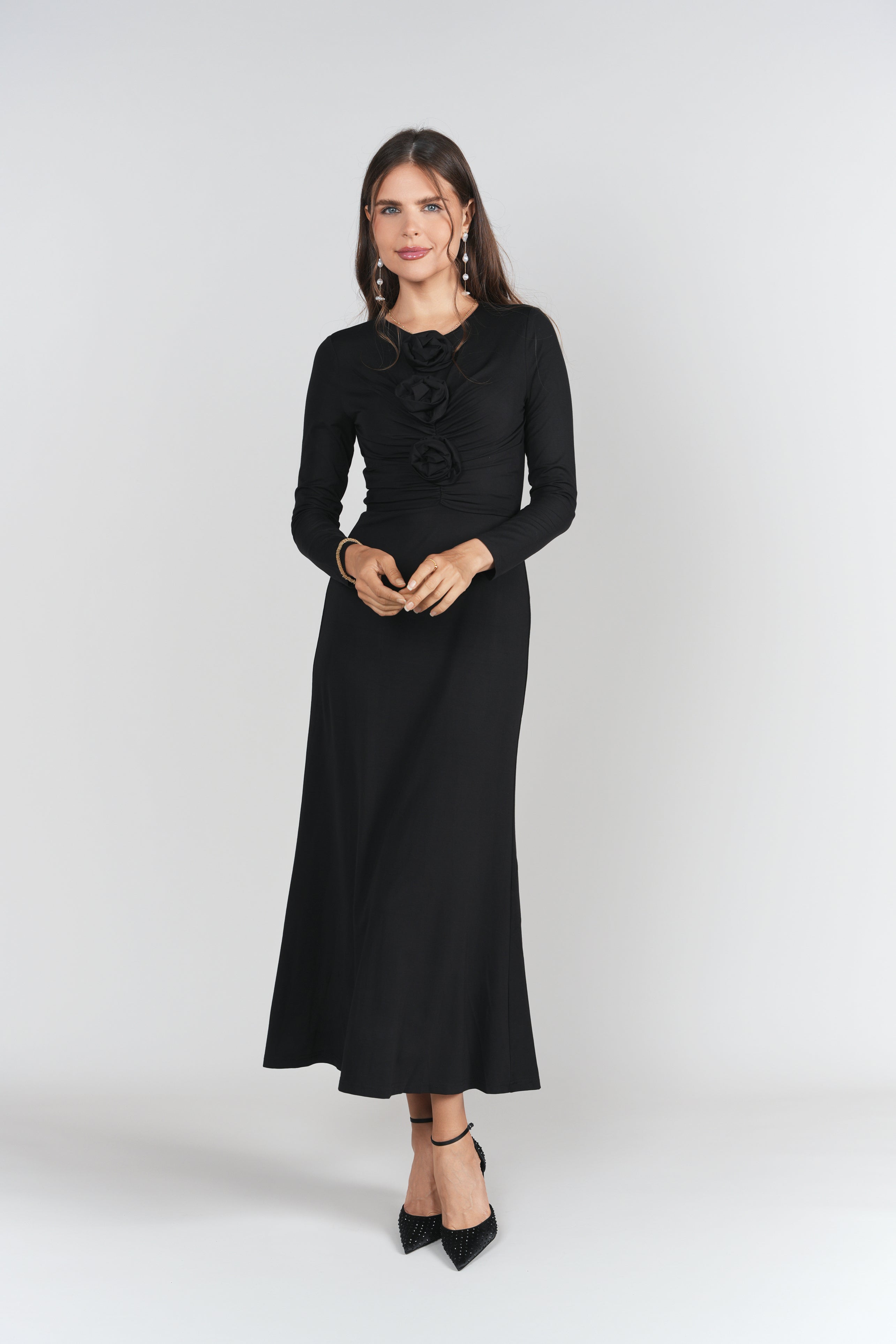Shanna Dress- Black Jersey
