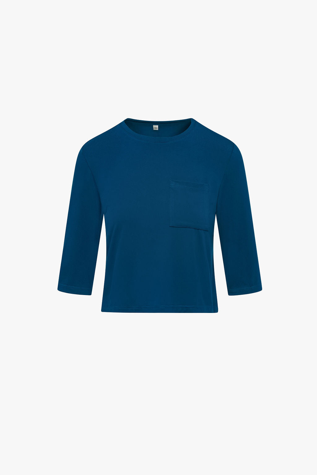 Pocket Jersey Top- Teal- FINAL SALE