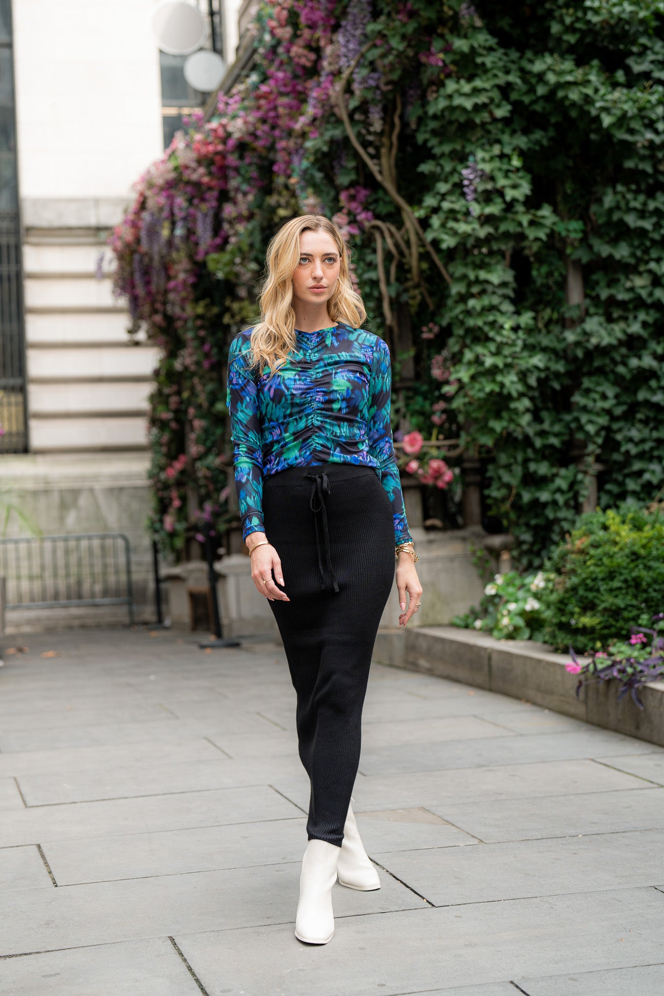 Gali Top- Neon Print- FINAL SALE