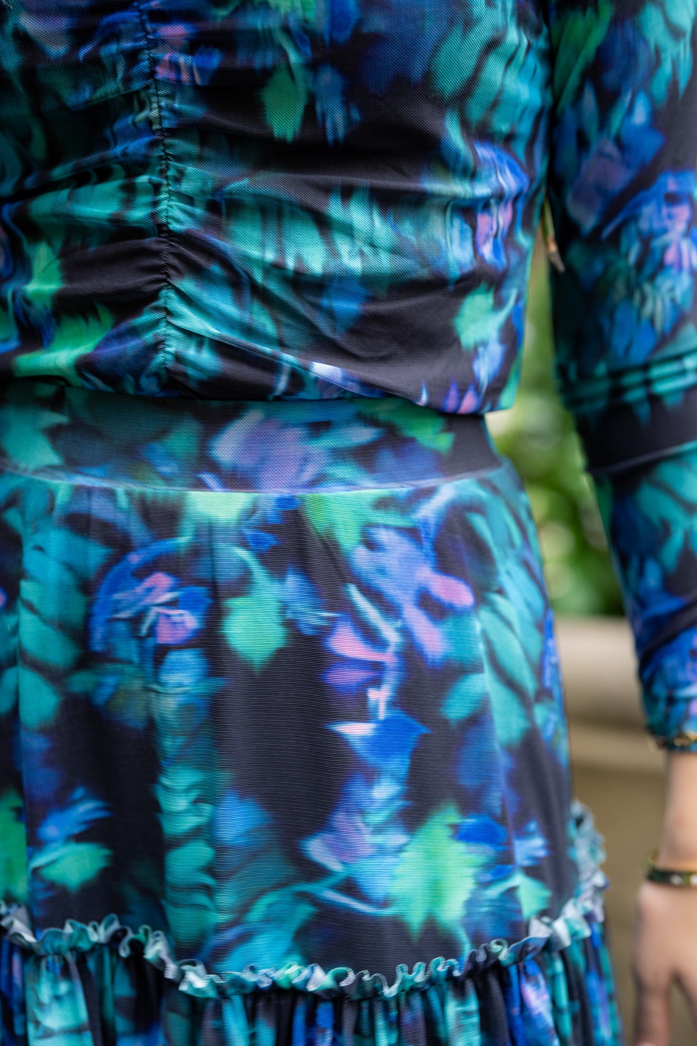 Mia Skirt- Neon Print- FINAL SALE