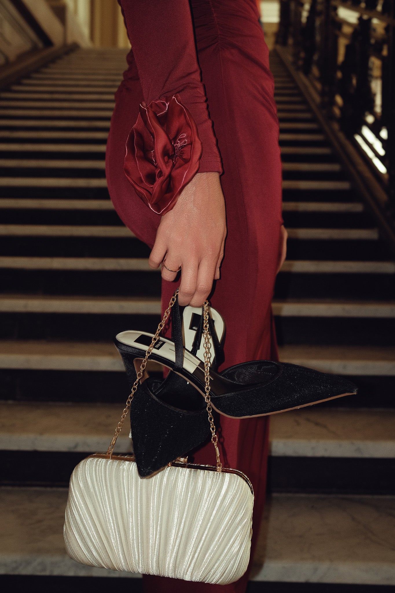 Fay Maxi- Cherry Lacquer
