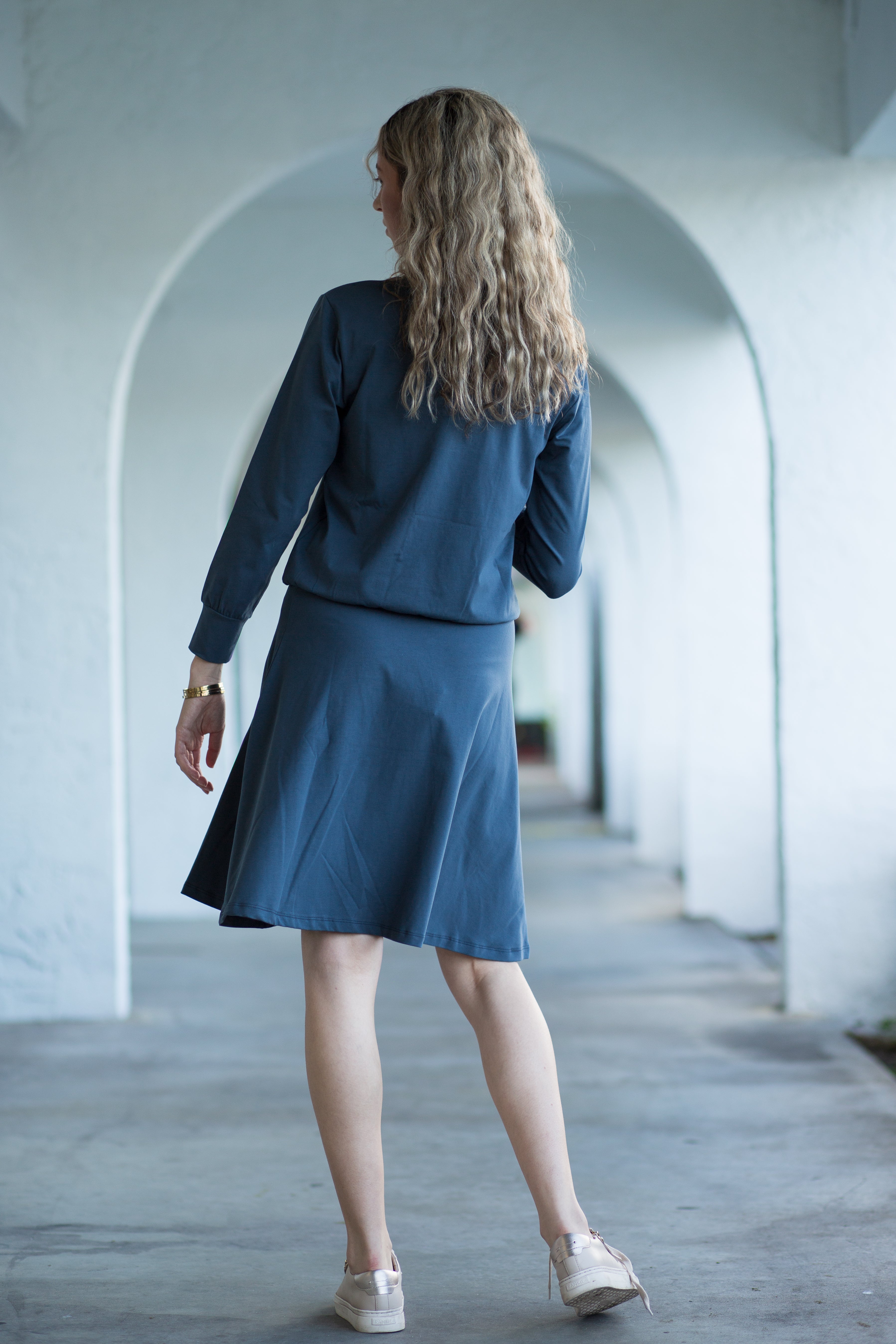 Sweatshirt Tee- Slate