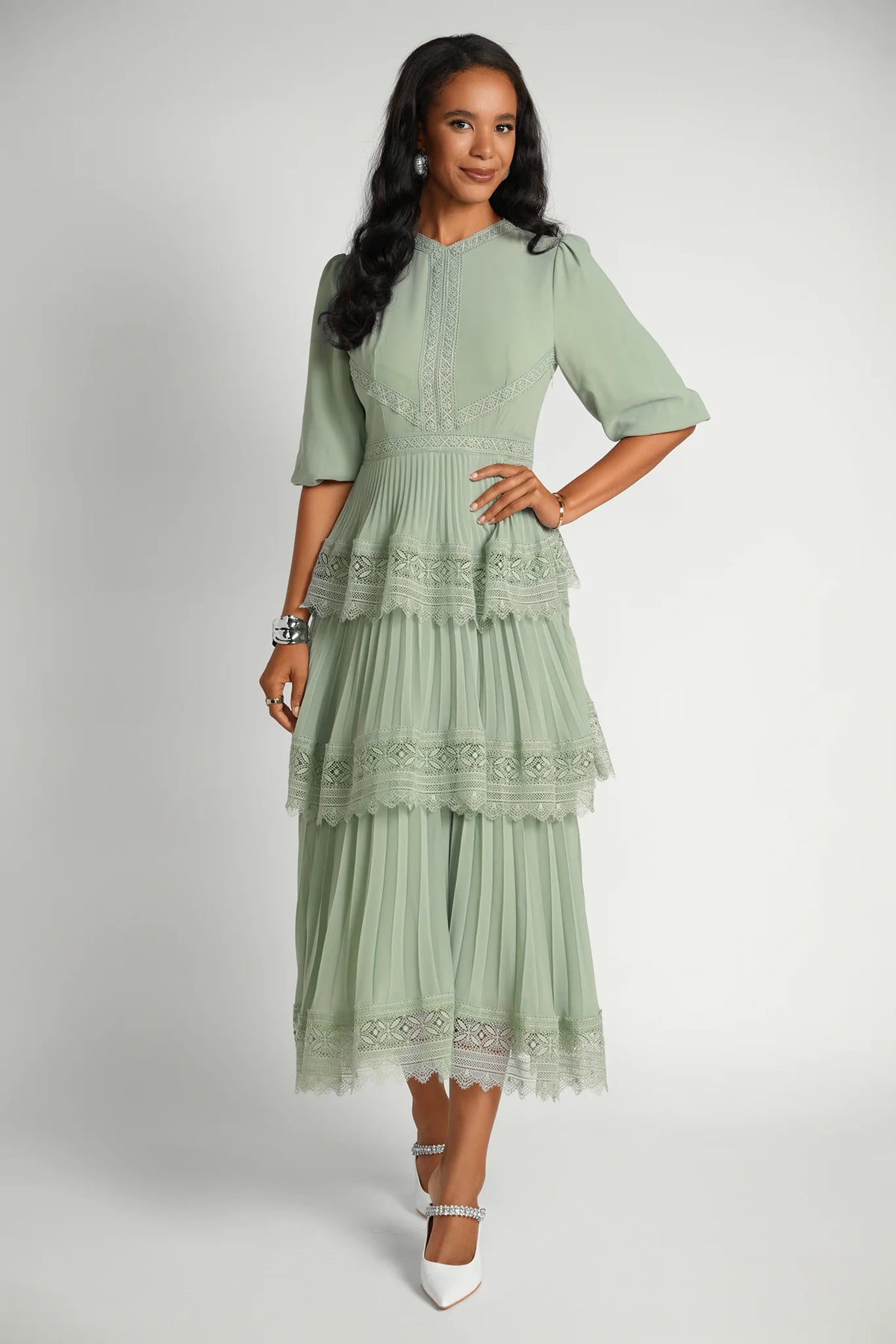 knee length dresses for ladies Confête main image 0