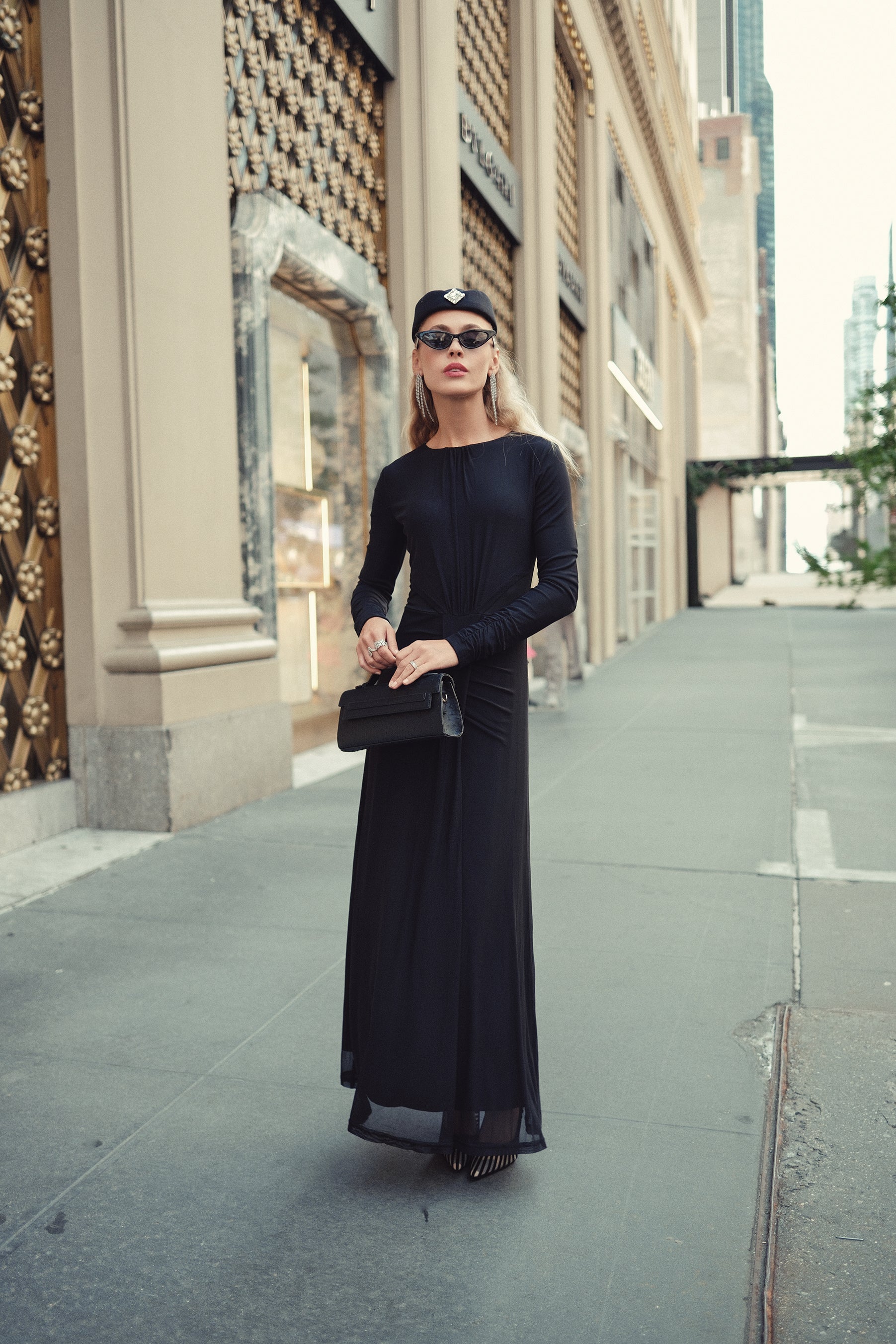 Monique Maxi- Black