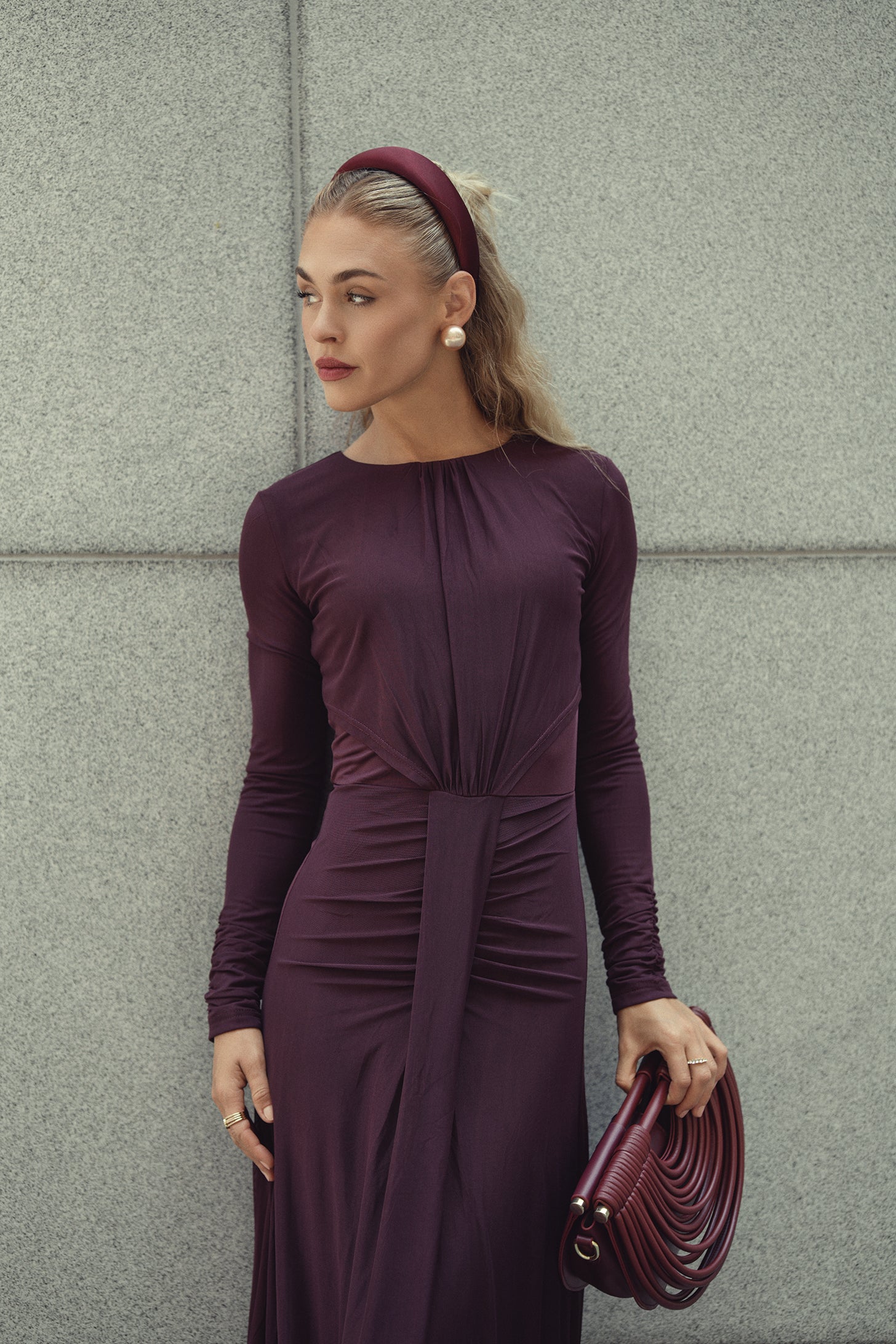 Monique Maxi- Plum