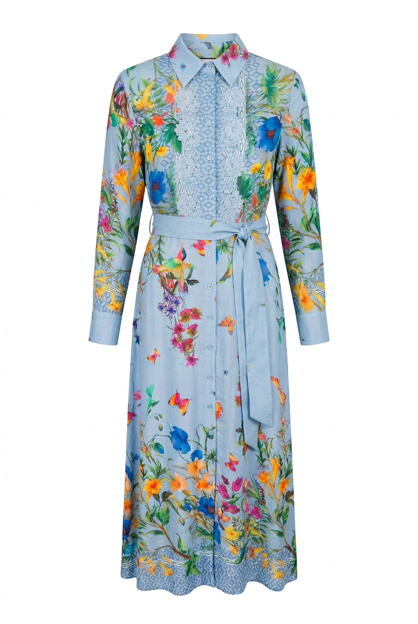 Vibrant Rio Print Dress