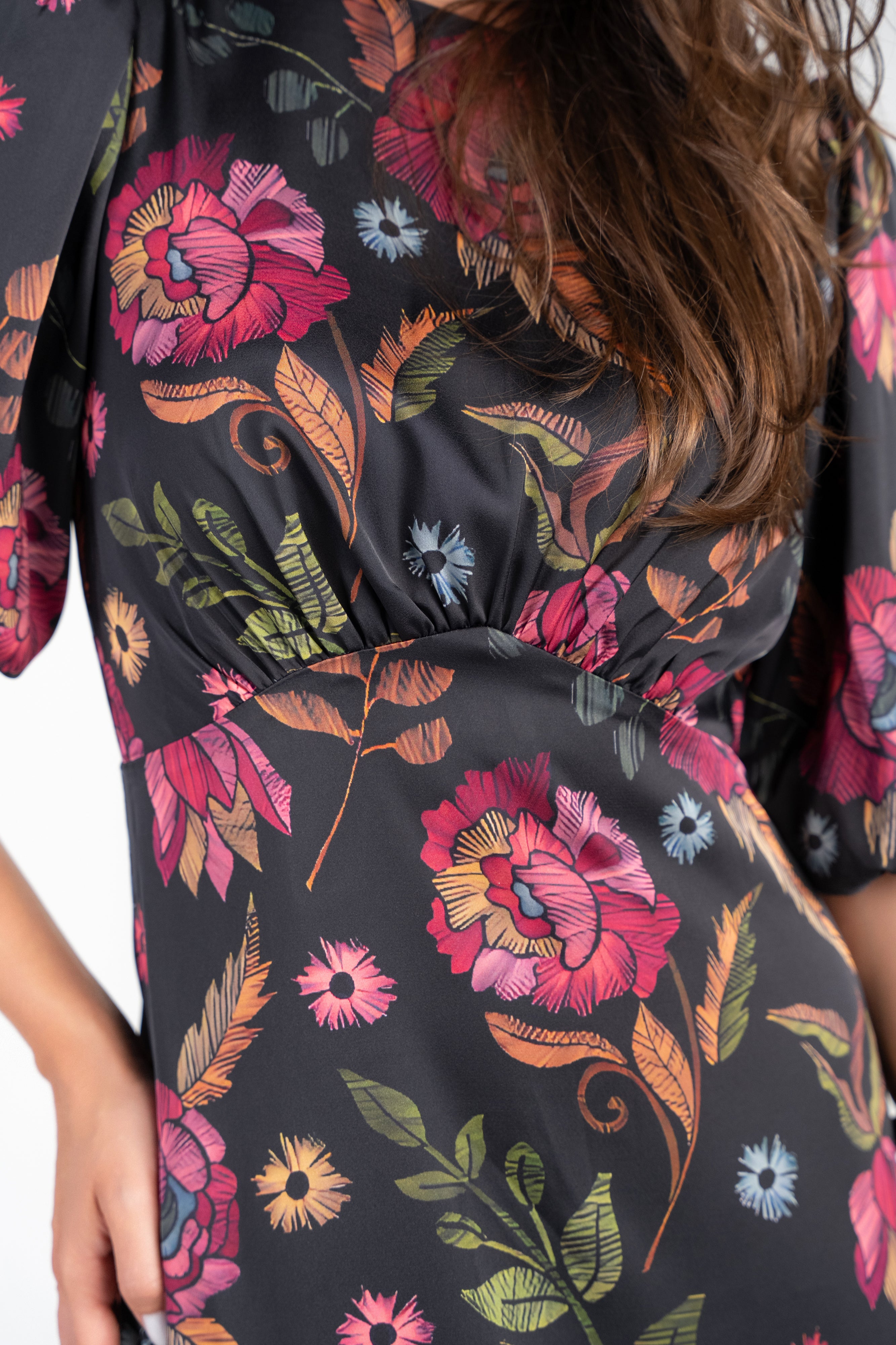 Marlo Dress- Artwork Floral
