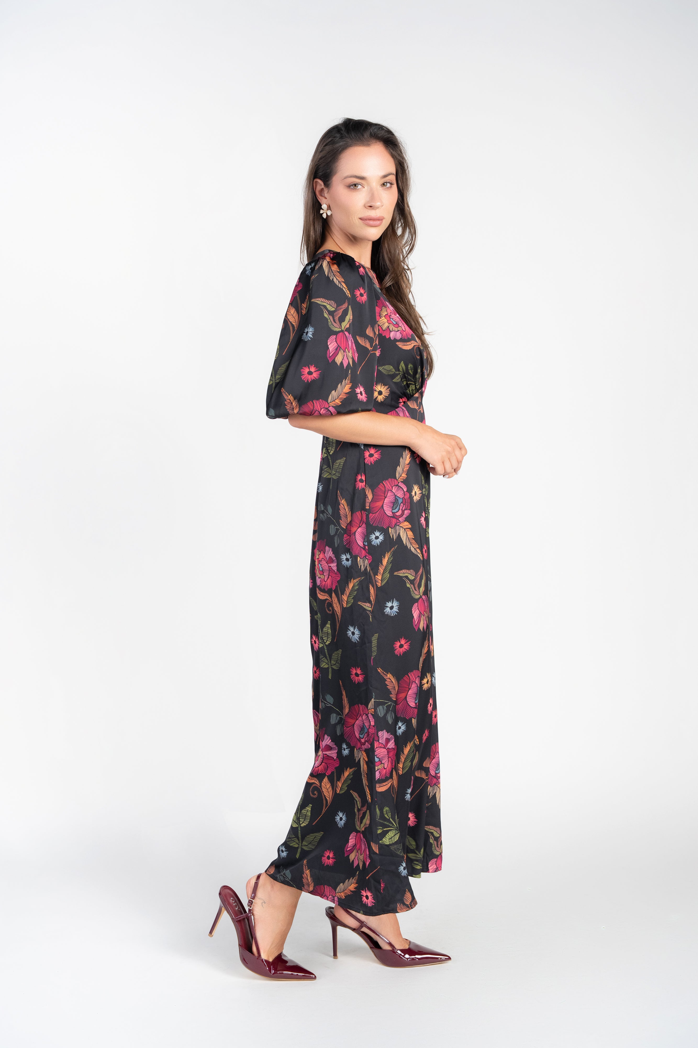Marlo Dress- Artwork Floral