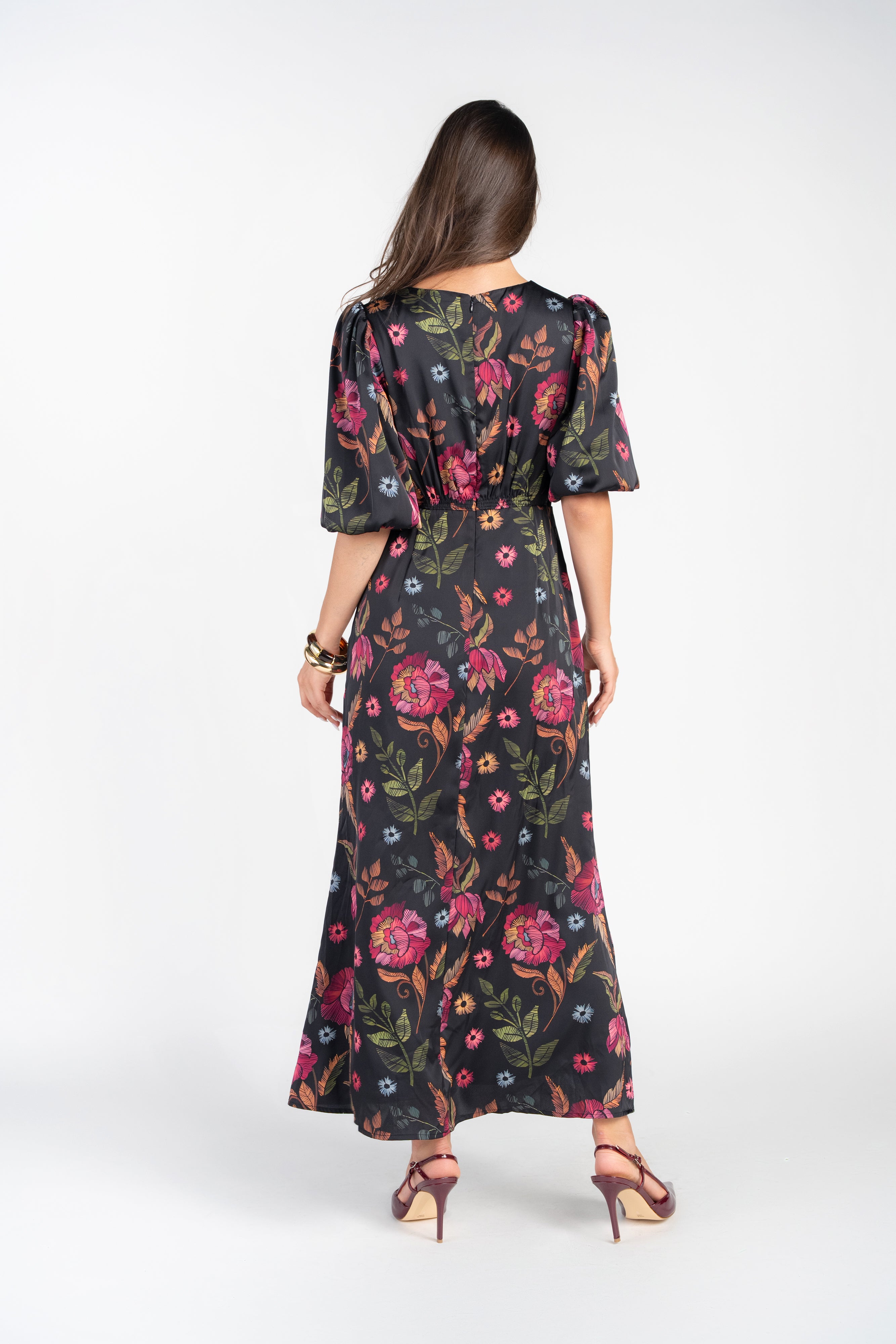 Marlo Dress- Artwork Floral