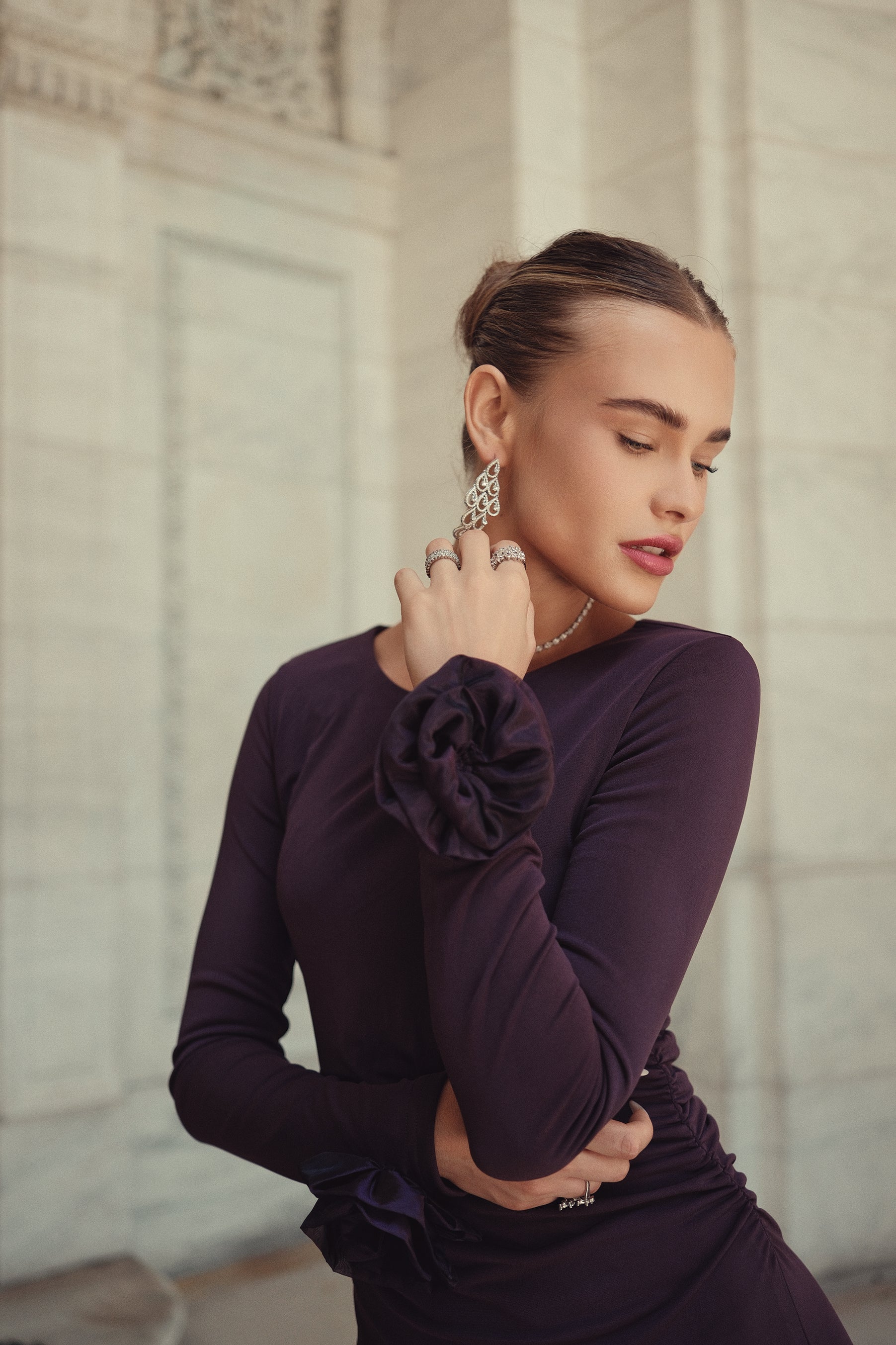 Fay Maxi- Deep Plum