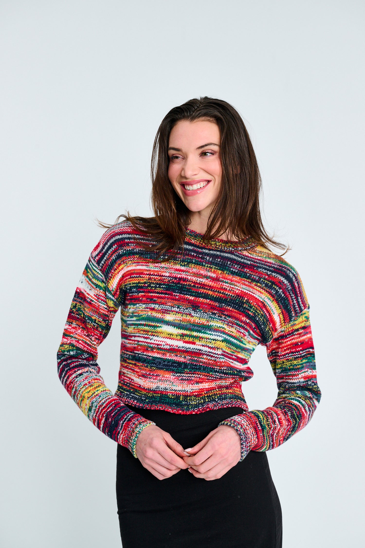 Multi Color Knit Top