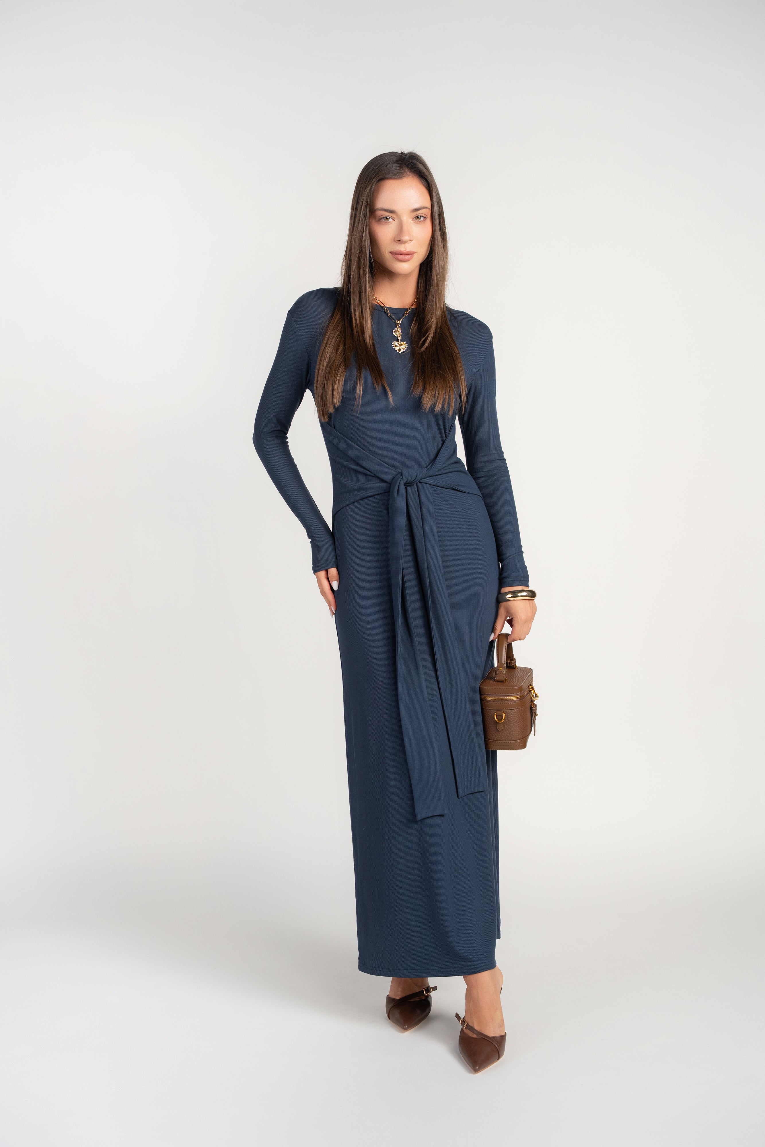 Elise Maxi- Navy