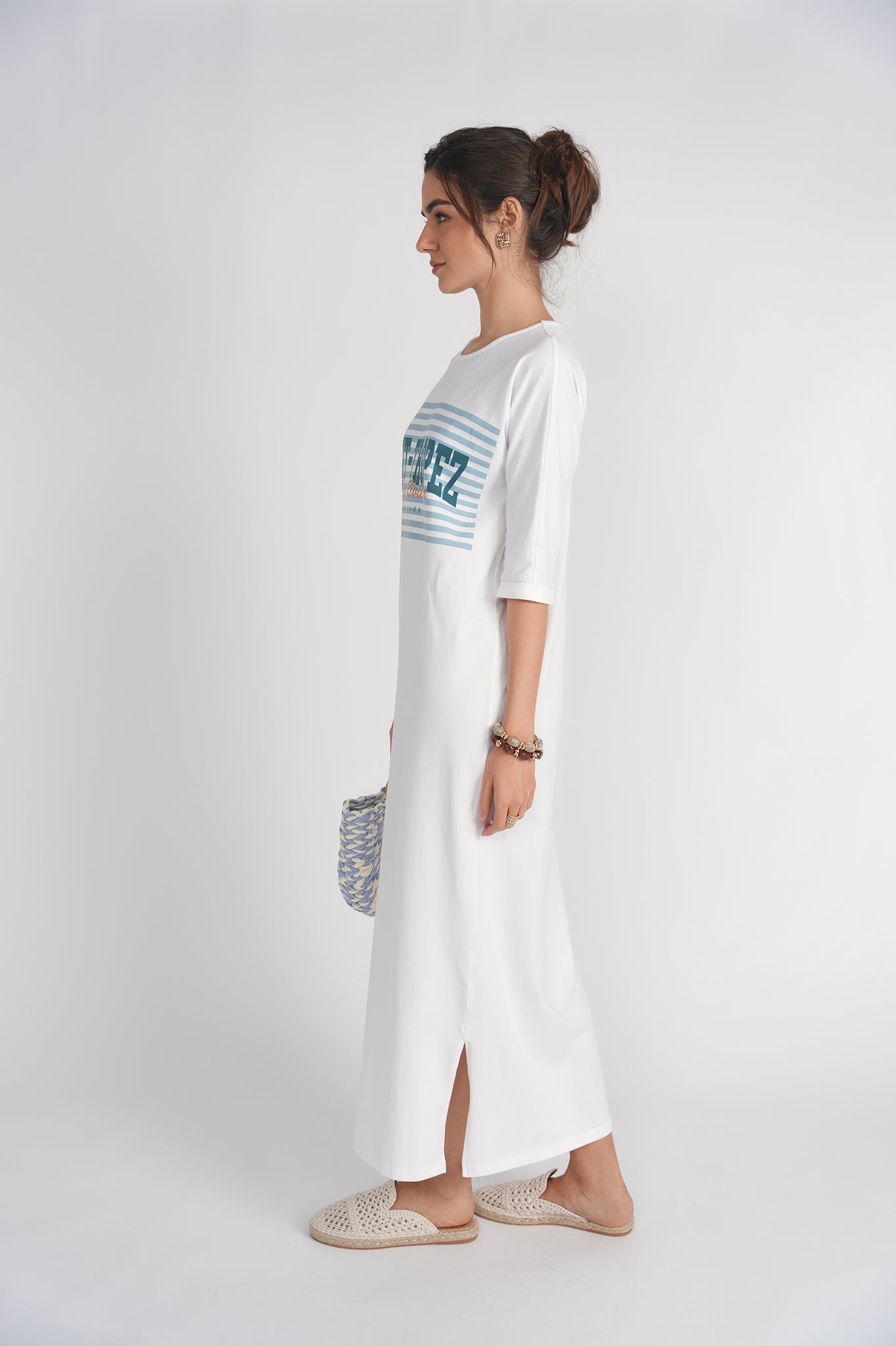 T-shirt Midi Dress- St Tropez