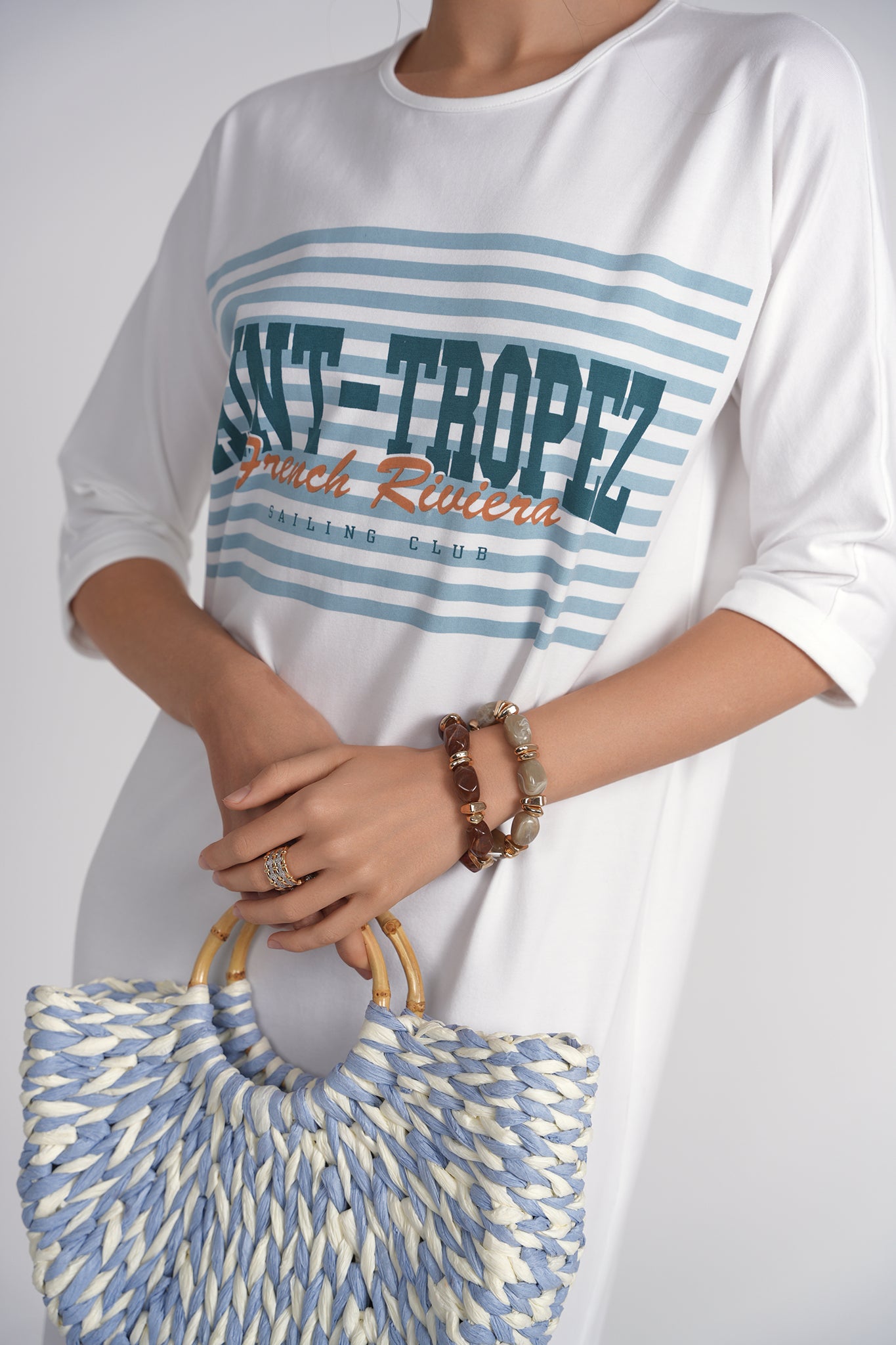 T-shirt Midi Dress- St Tropez