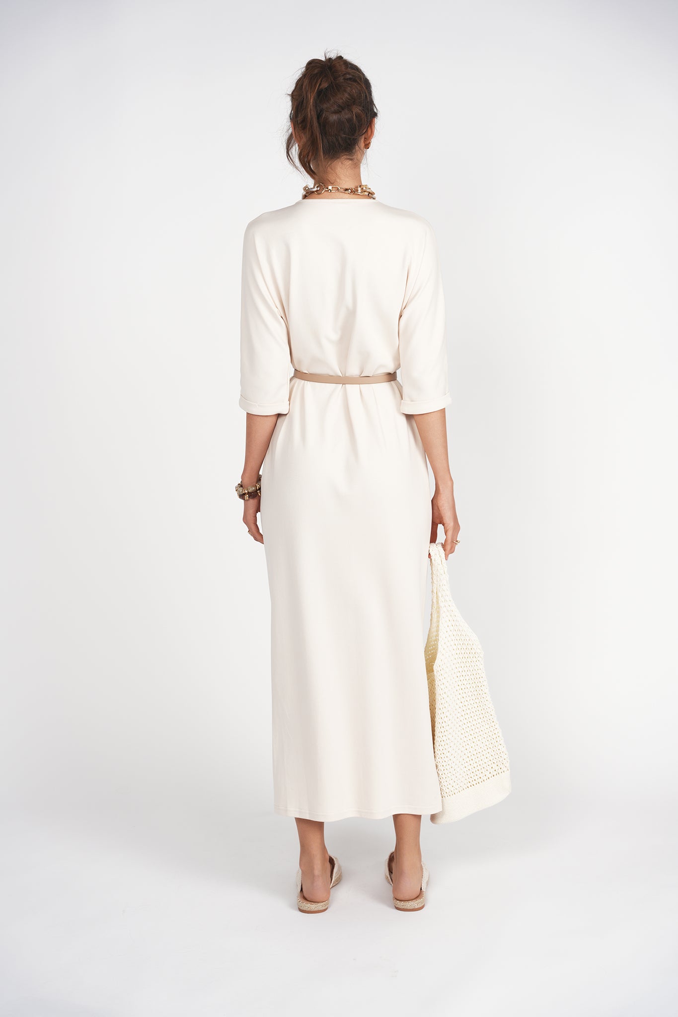 T-shirt Midi Dress- Cheeta