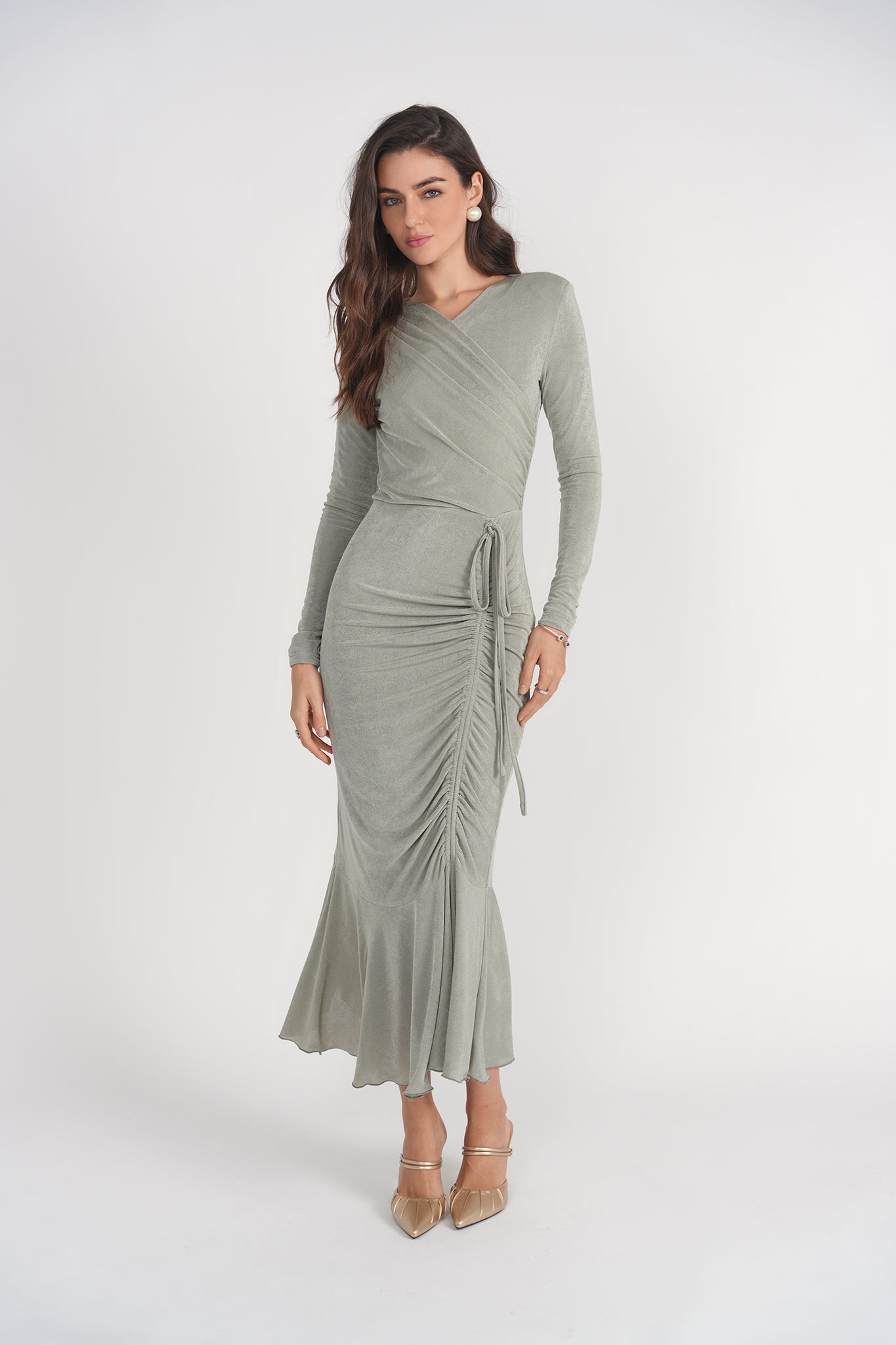 Valerie Midi Dress- Seafoam XXL Valerie Midi Dress- Seafoam XXL