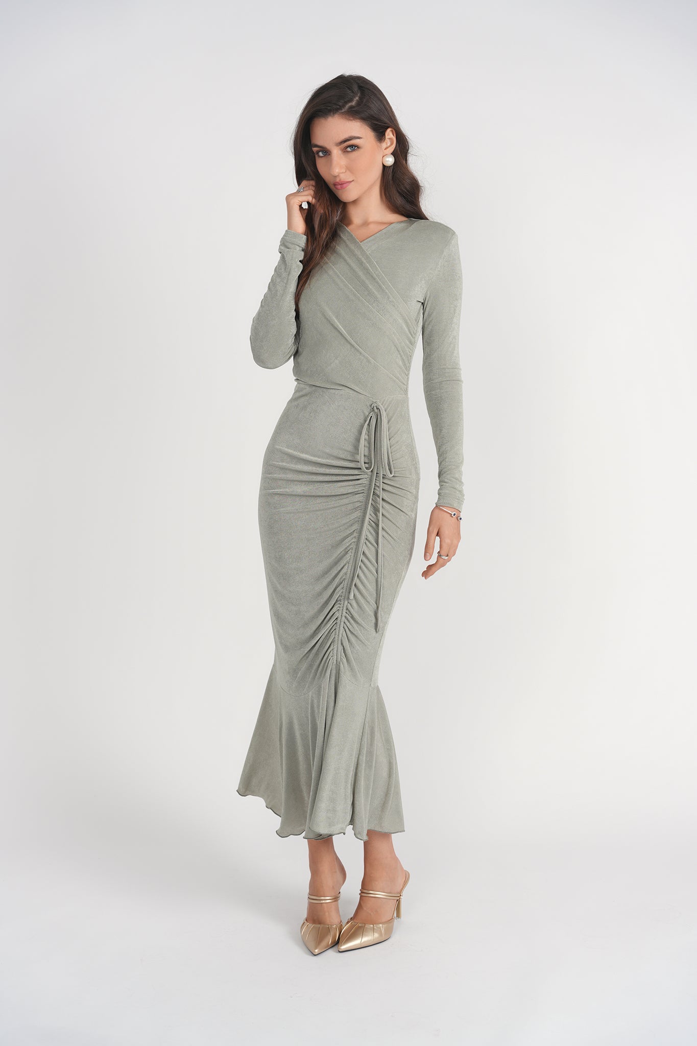 Valerie Midi Dress- Seafoam XXL Valerie Midi Dress- Seafoam XXL