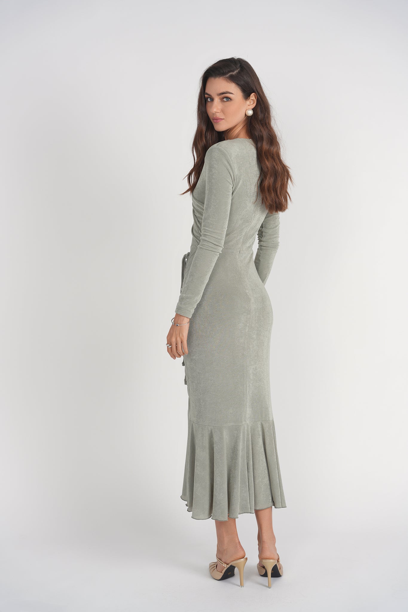 Valerie Midi Dress- Seafoam XXL Valerie Midi Dress- Seafoam XXL