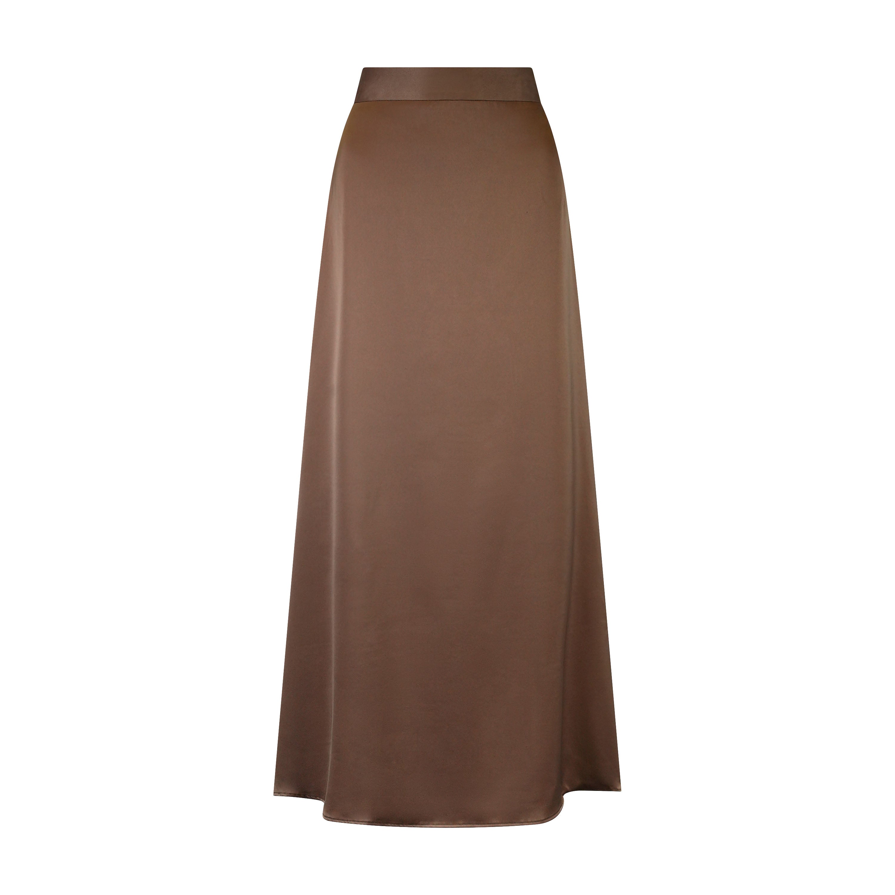 Naomie Slip Skirt Maxi- Mocha