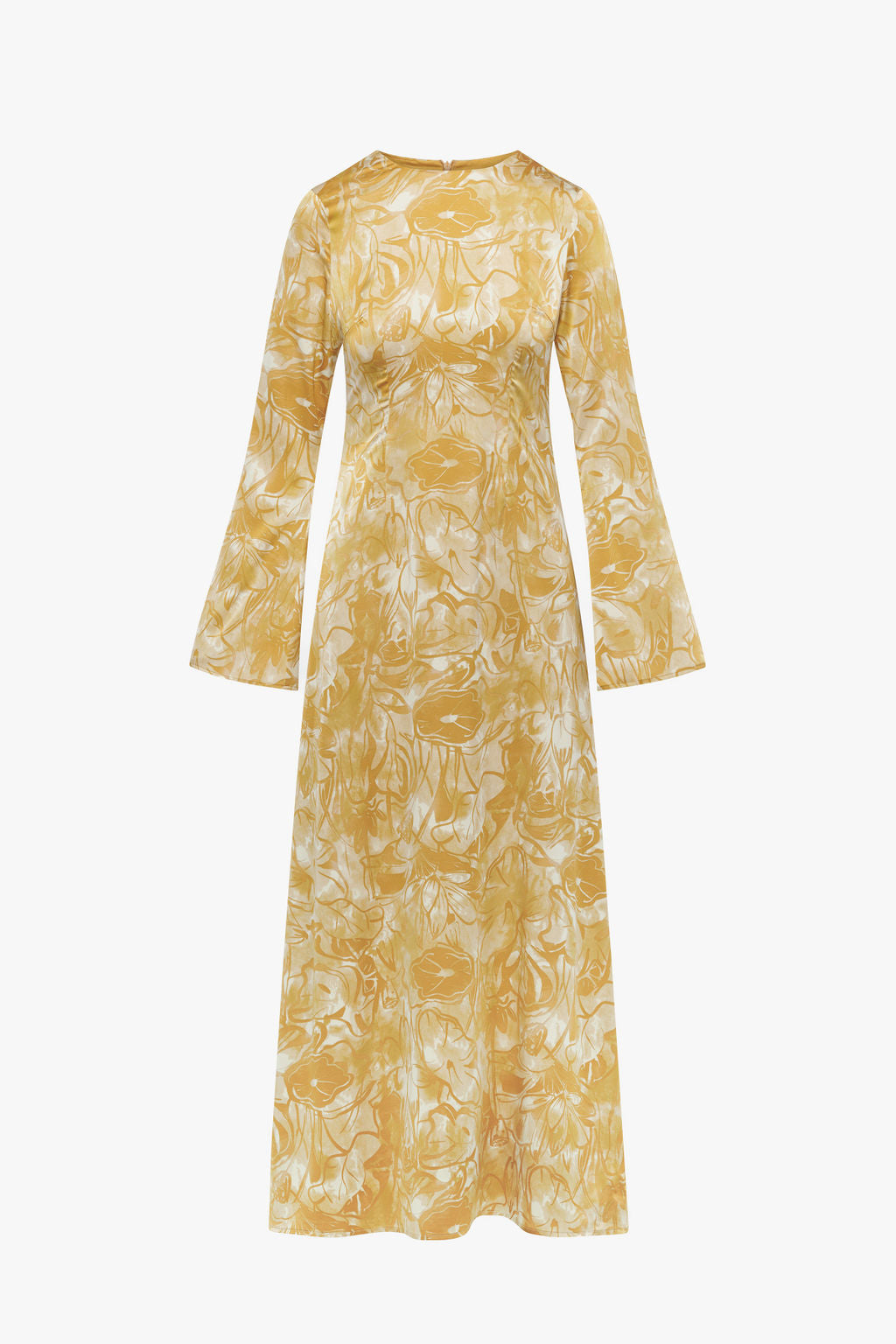 Luna Dress- Yellow Florals