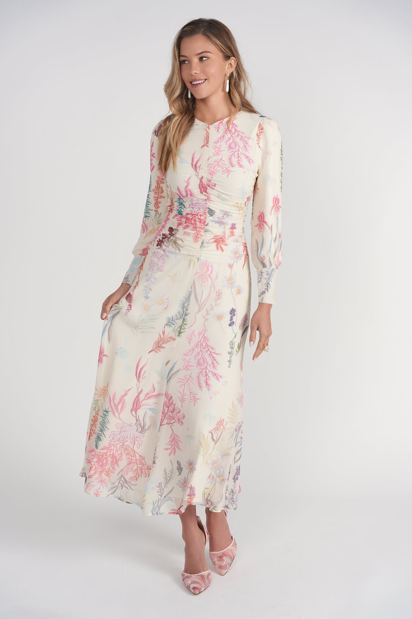 Michalie Midi- Butter Botanicals