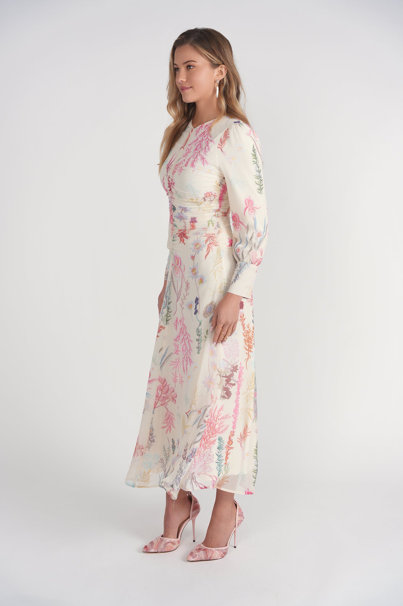 Michalie Midi- Butter Botanicals