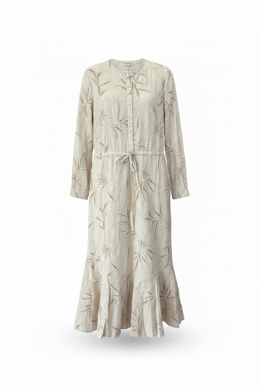 334734 - Sand Floral Dress