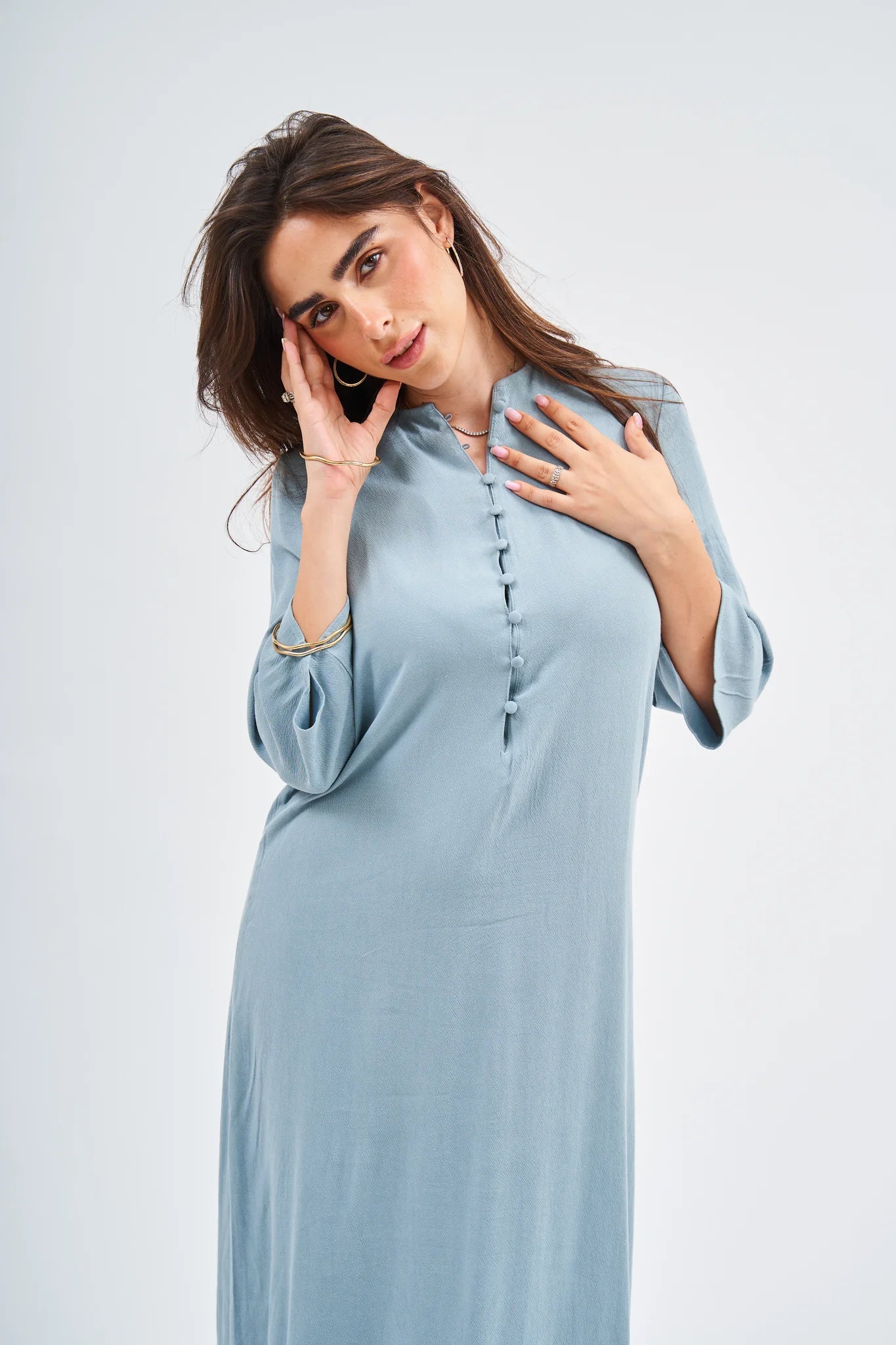 Powder Blue Maxi