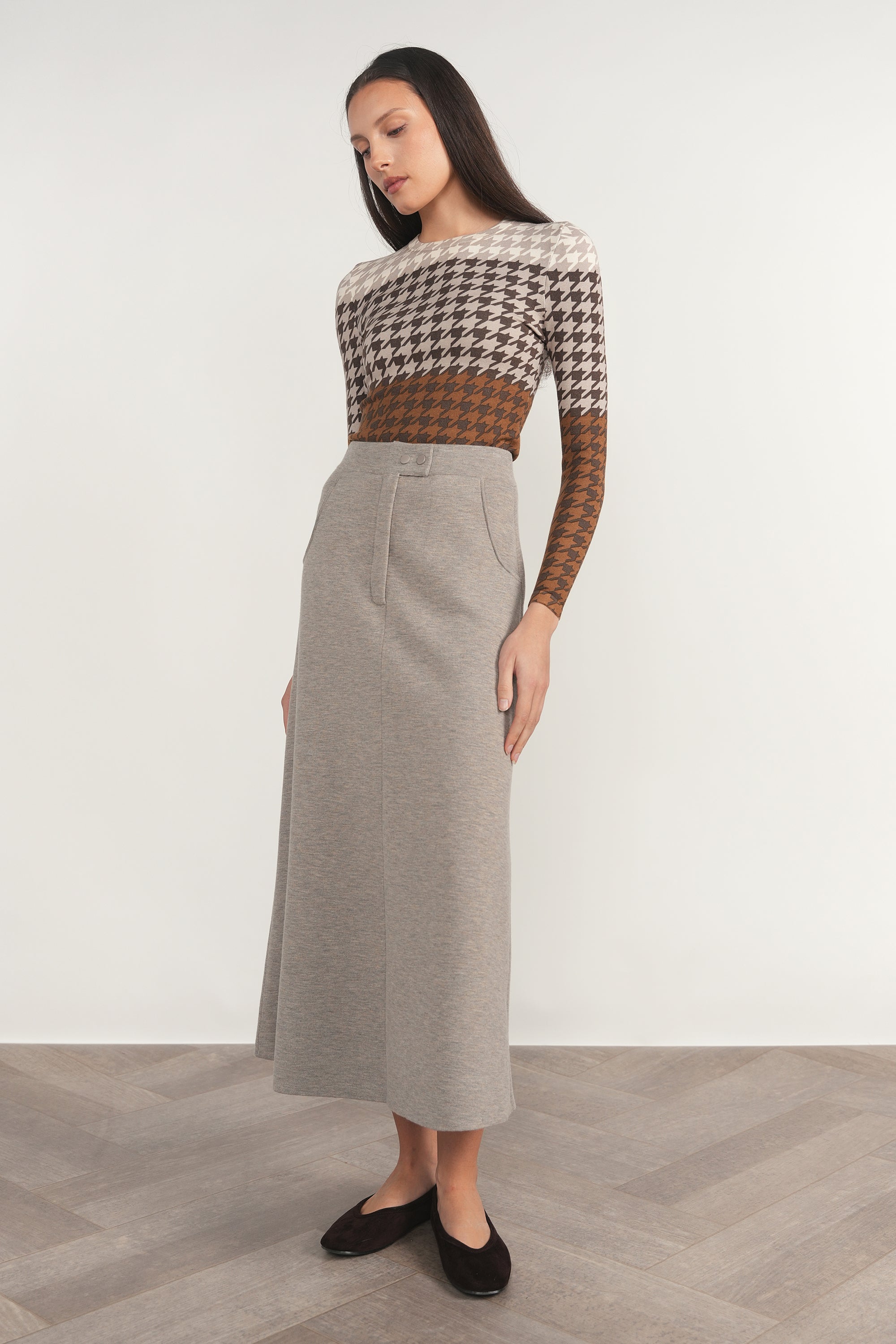 Kasai Sweater - Houndstooth