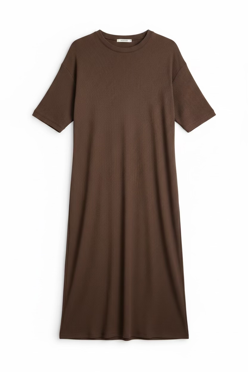 Brown Tshirt Dress