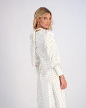 White Polka Dot Dress