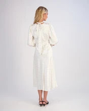 White Polka Dot Dress