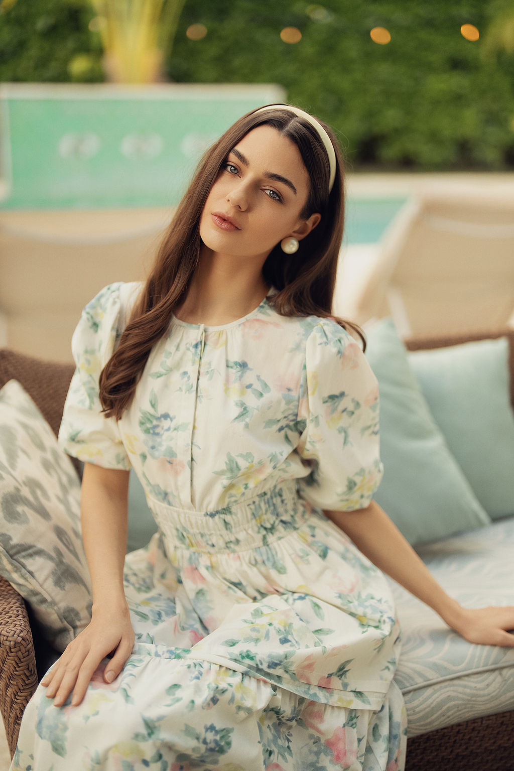 livi midi dress Dark Green Livi Midi Dress | WHISTLES