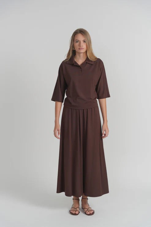 Cordova Top- Brown