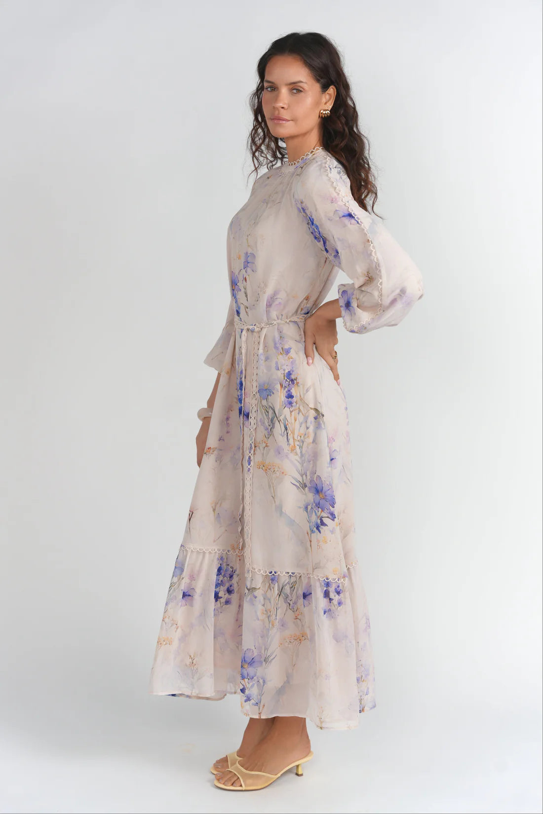 Celeste Dress- Floral Veil